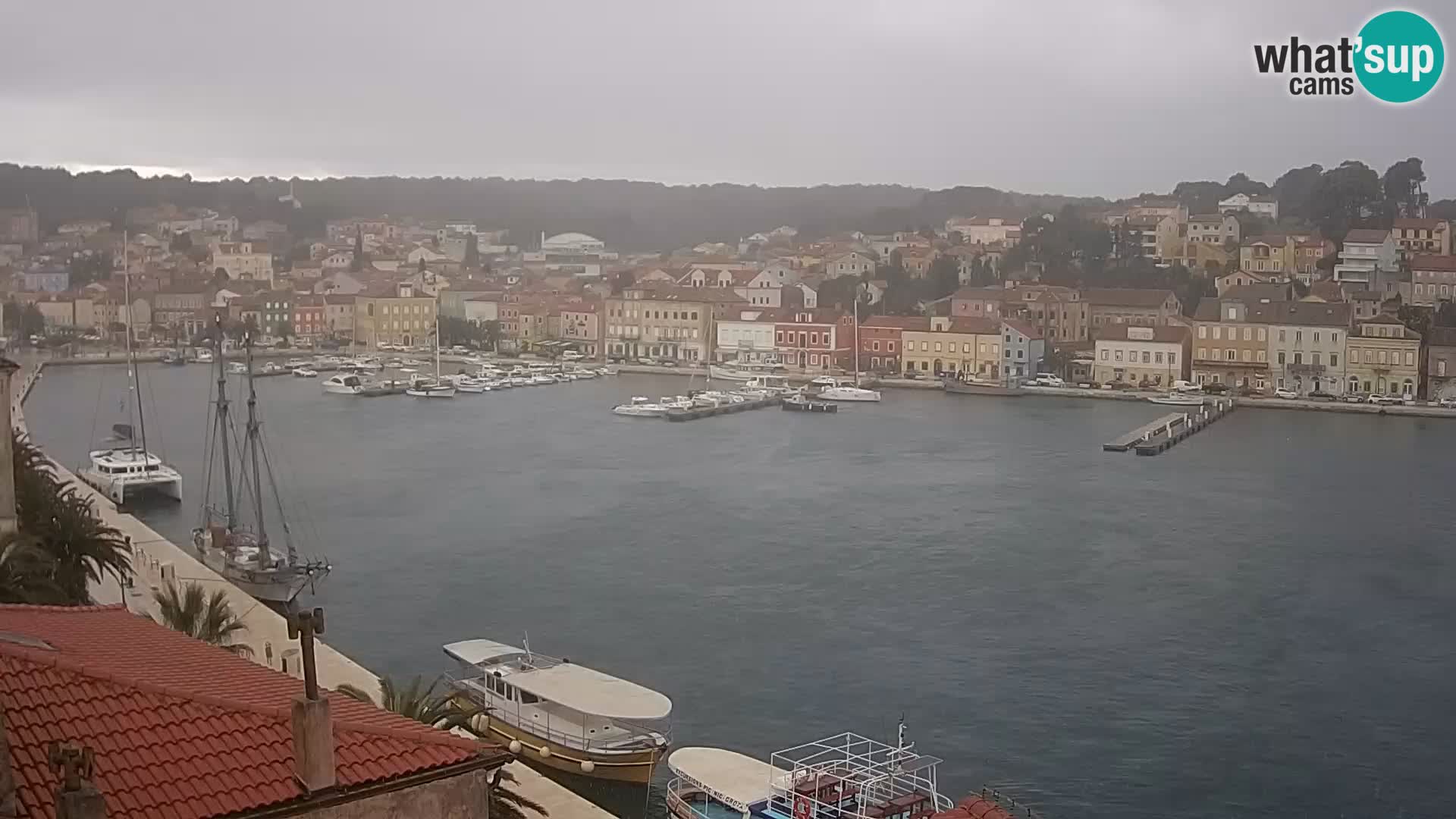 Webcam Mali Lošinj Riva Lošinjskih kapetana