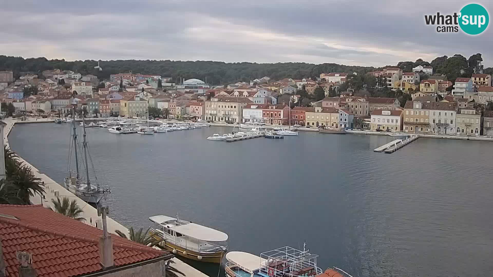 Webcam Live – Mali Lošinj – Riva Lošinjskih kapetana