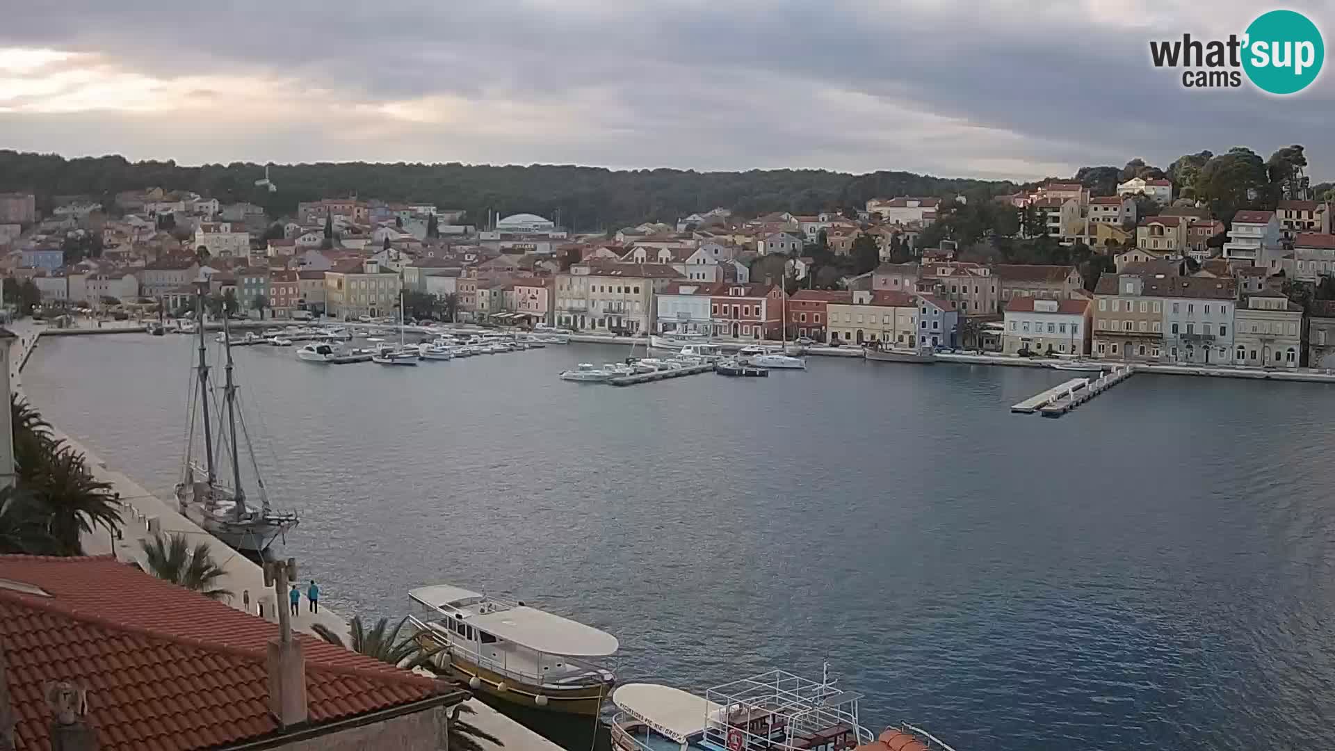 Webcam Live – Mali Lošinj – Riva Lošinjskih kapetana