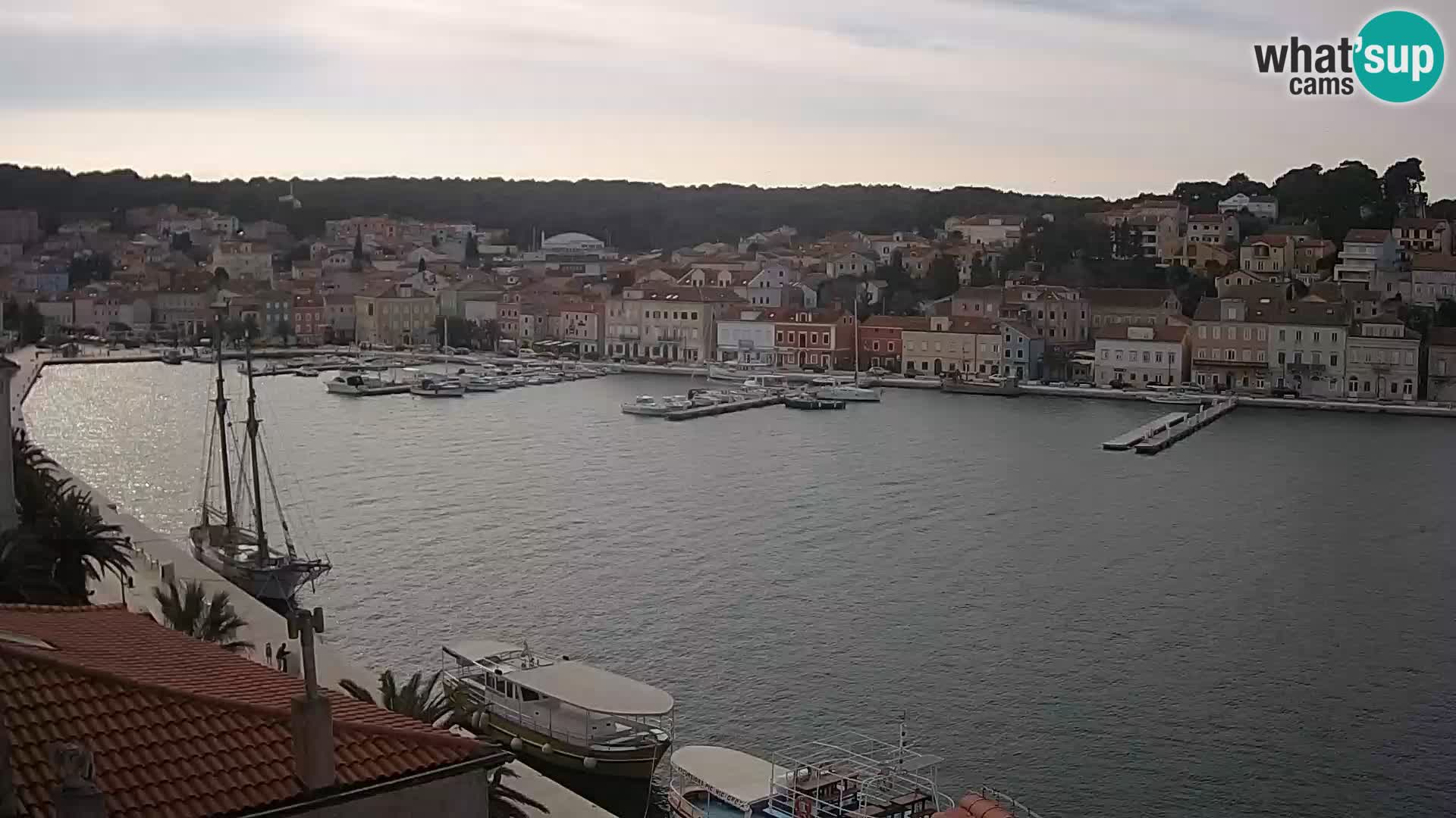 Webcam Live Mali Lošinj – Riva Lošinjskih kapetana