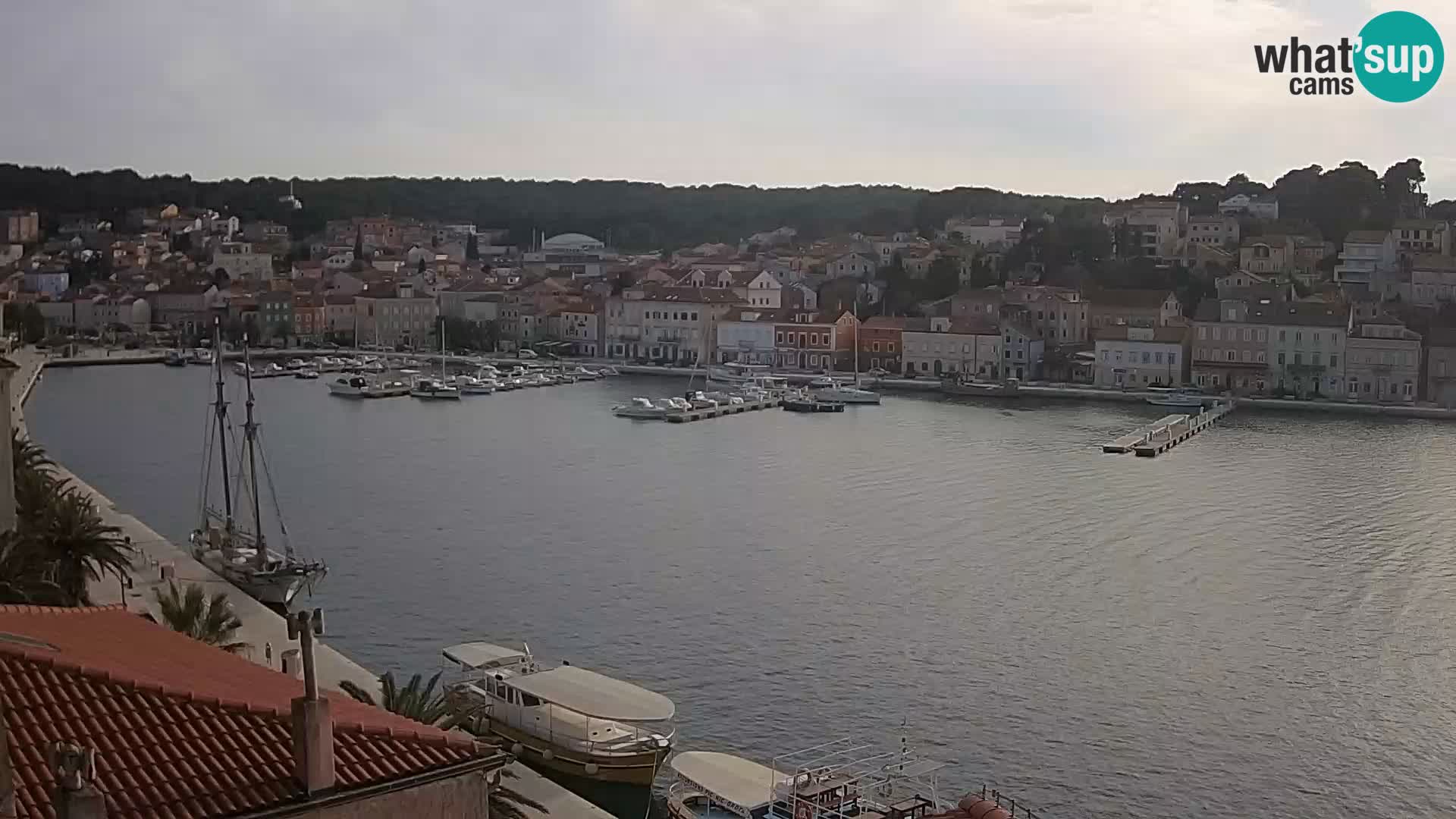 Webcam Live Mali Lošinj – Riva Lošinjskih kapetana