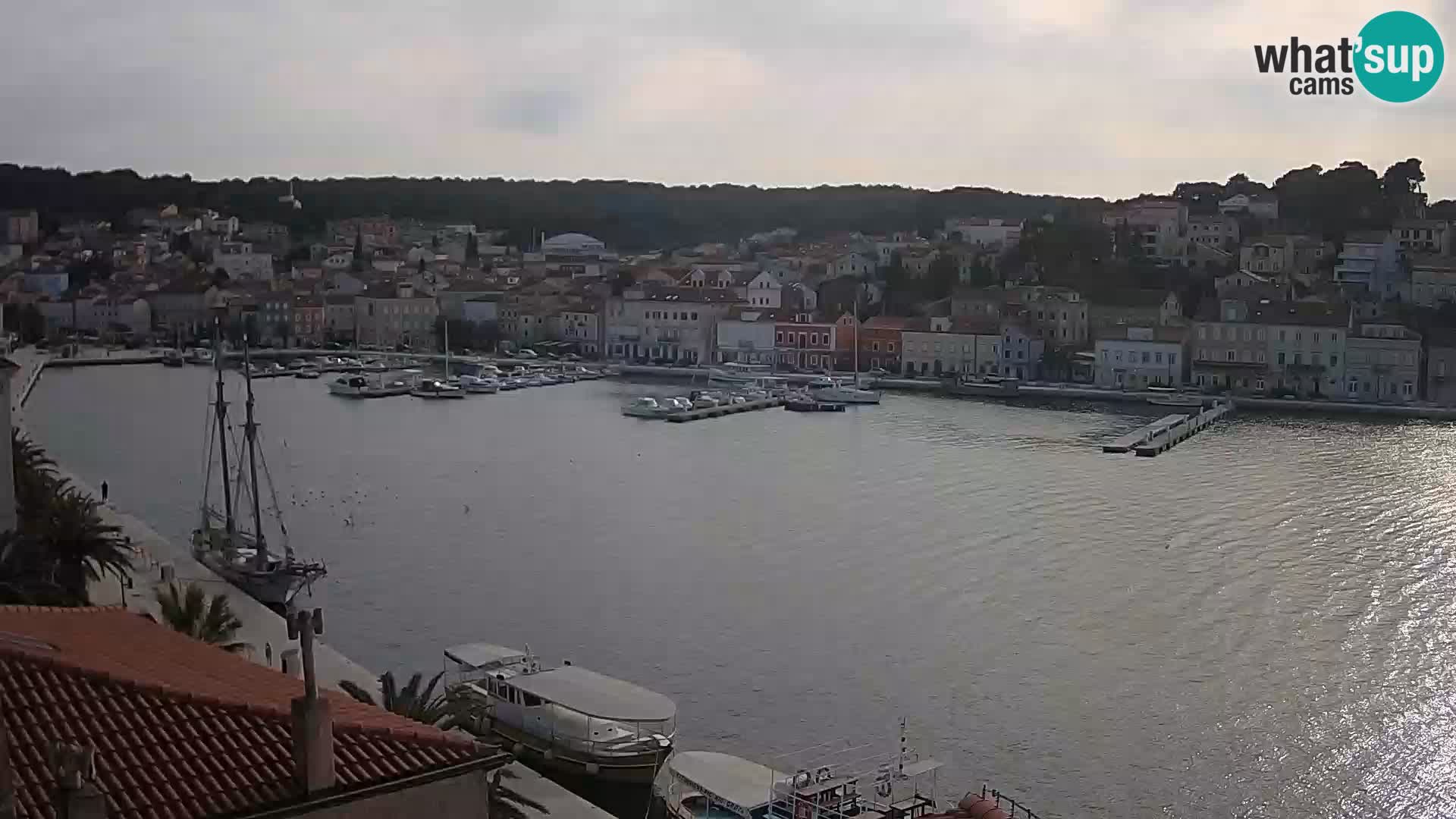 Webkamera Mali Lošinj Riva Lošinjskih kapetana