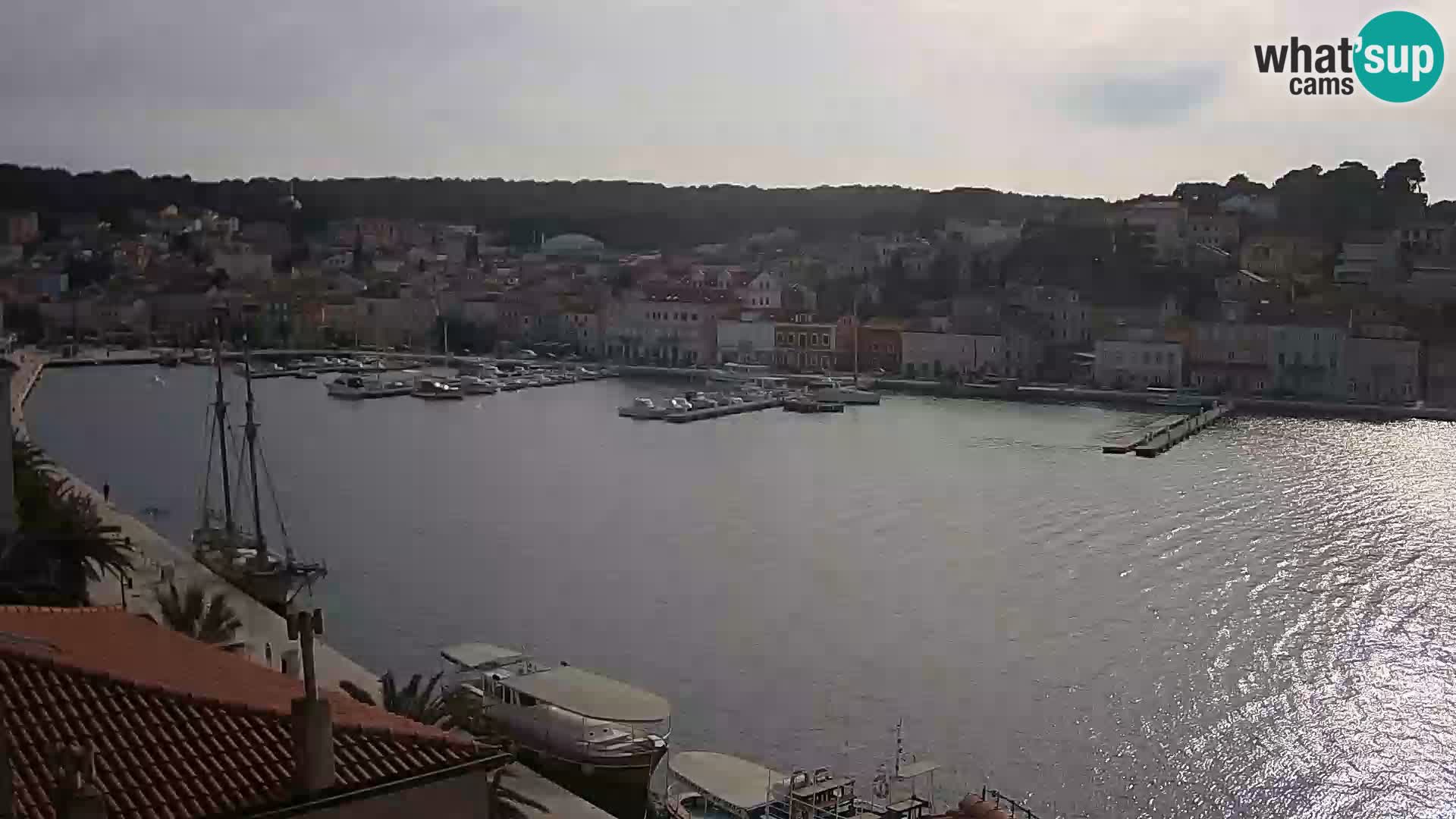 Webcam Live Mali Lošinj – Riva Lošinjskih kapetana