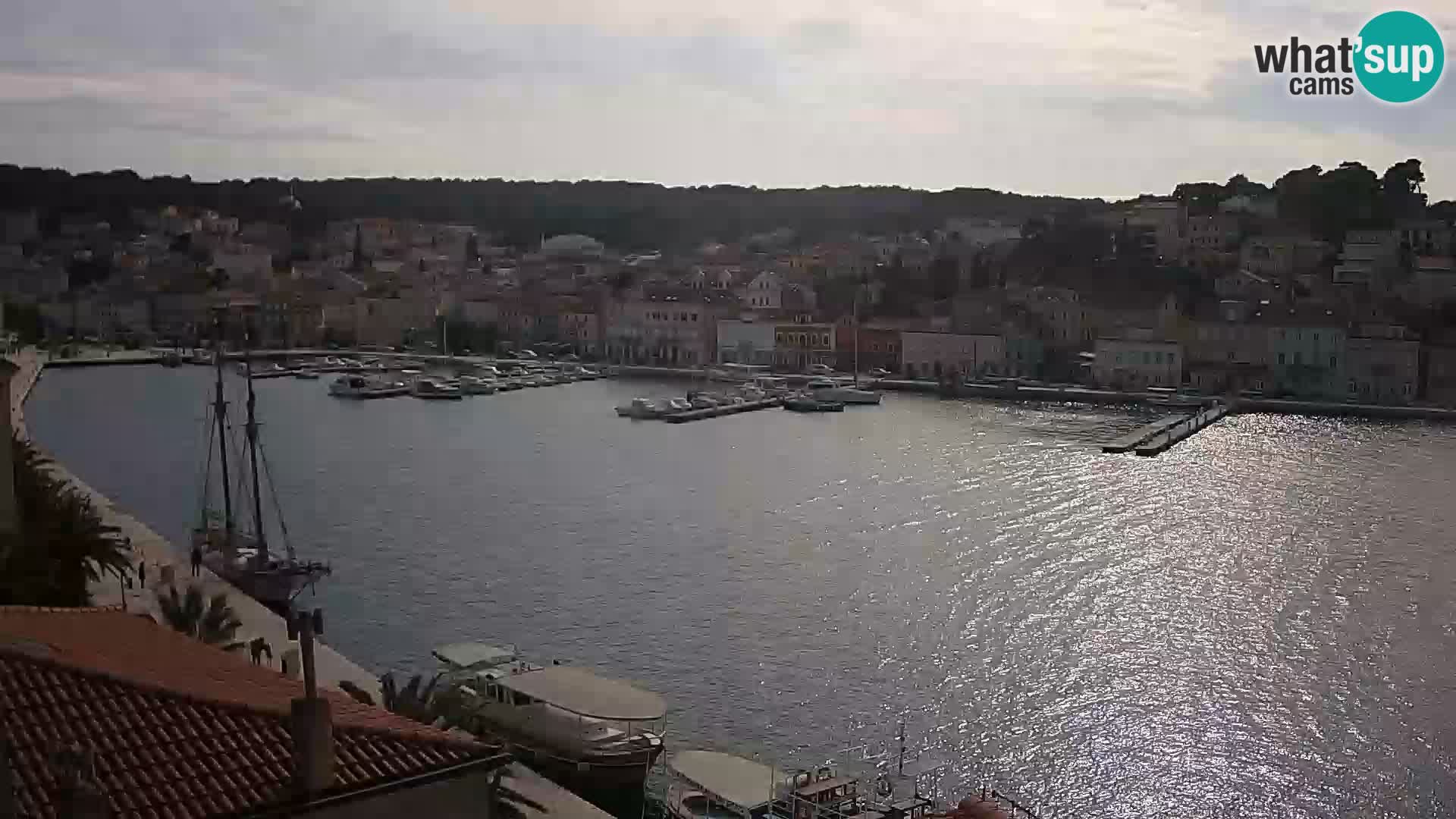 Webcam Live – Mali Lošinj – Riva Lošinjskih kapetana