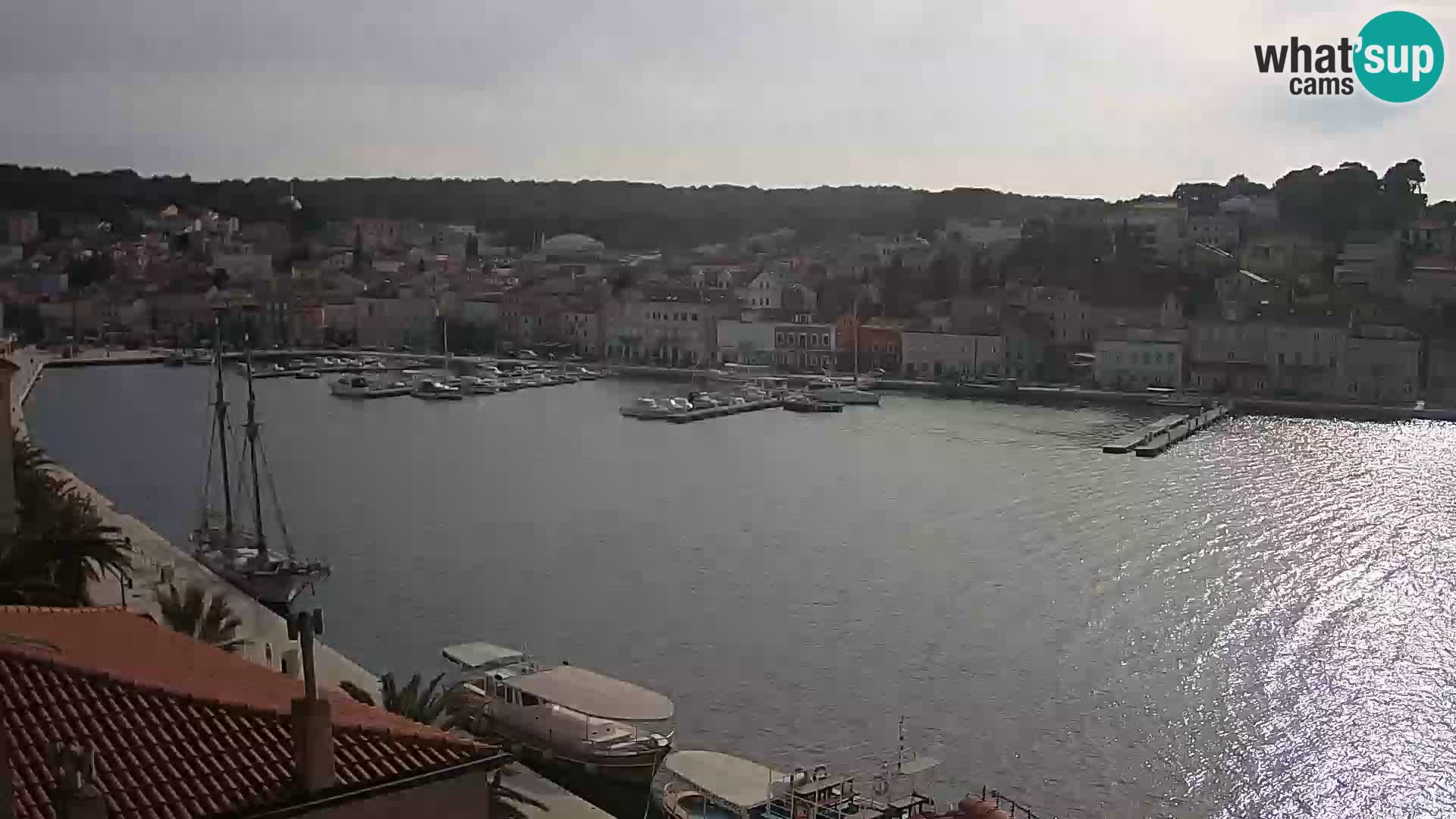 Webcam Live – Mali Lošinj – Riva Lošinjskih kapetana