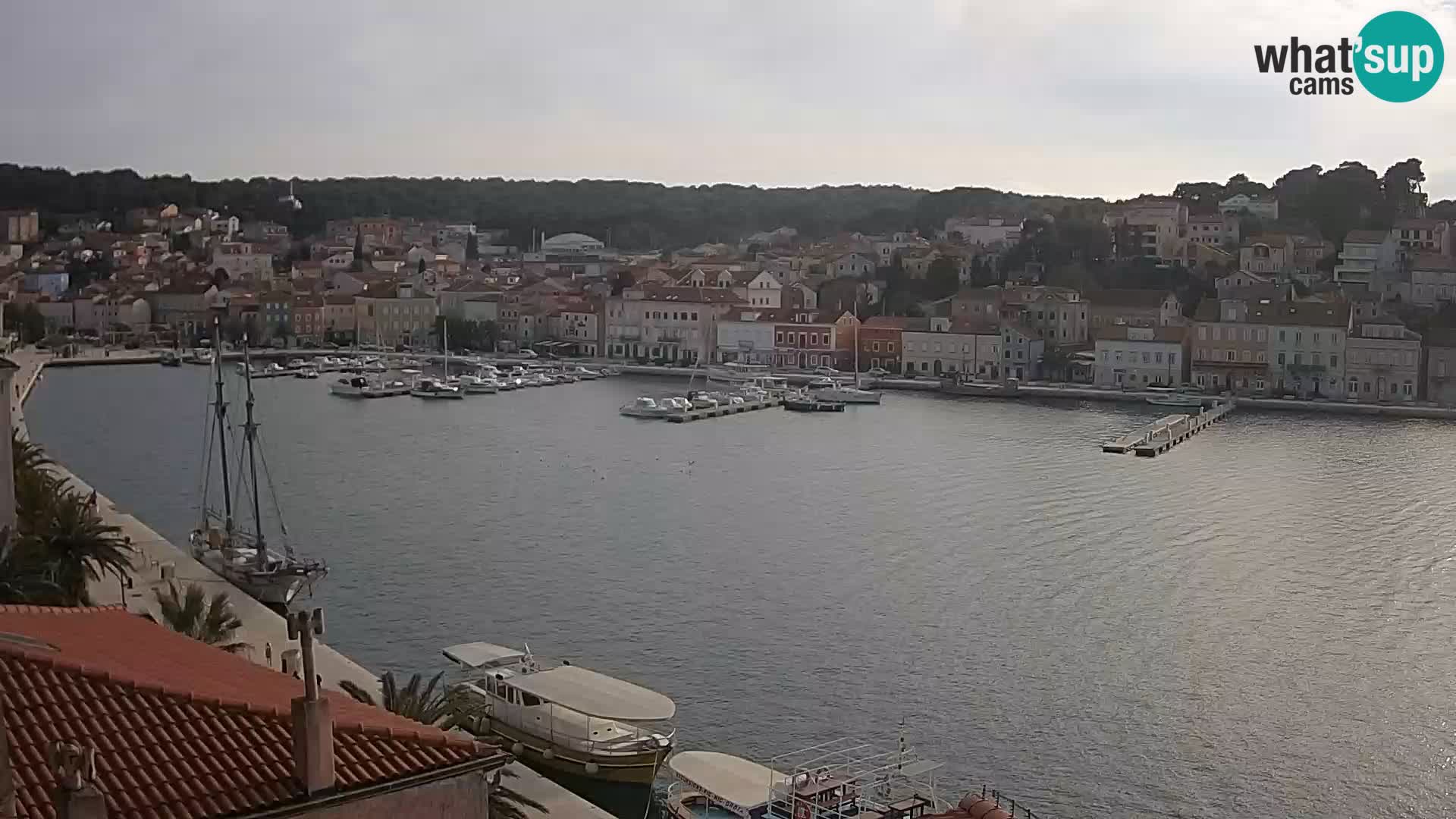 Webkamera Mali Lošinj Riva Lošinjskih kapetana