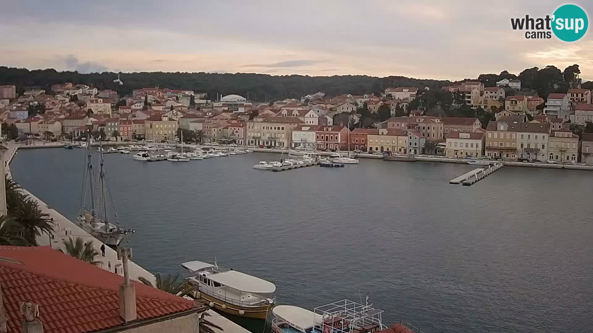 Webcam Live Mali Lošinj – Riva Lošinjskih kapetana