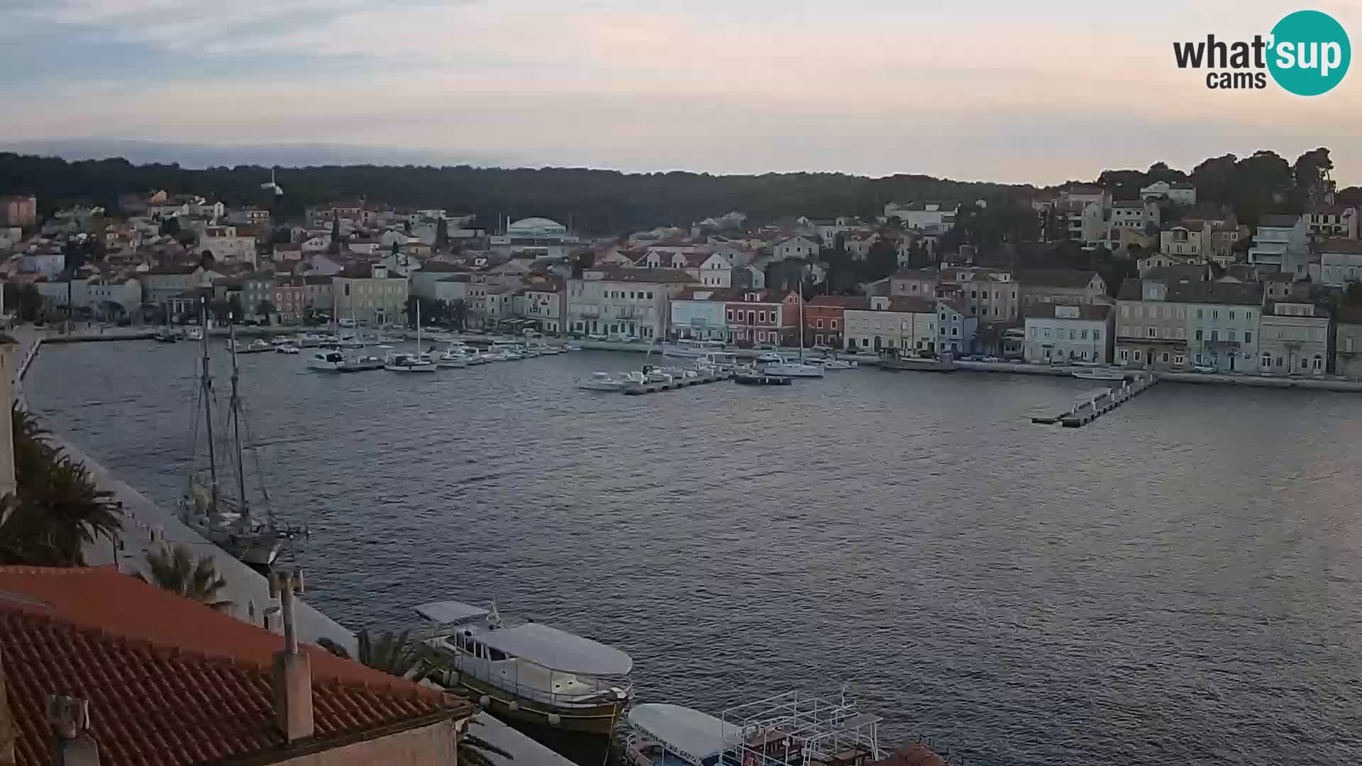 Webcam Live – Mali Lošinj – Riva Lošinjskih kapetana