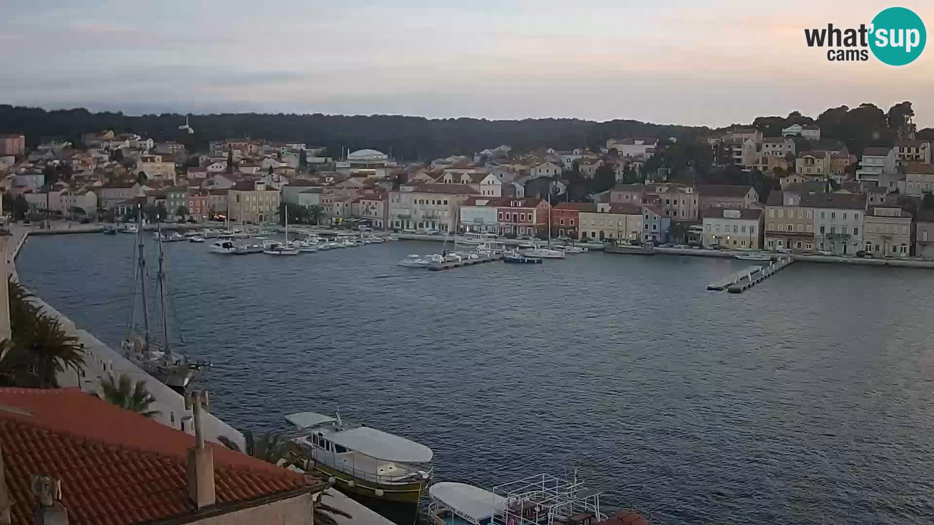 Webcam Mali Lošinj Riva Lošinjskih kapetana