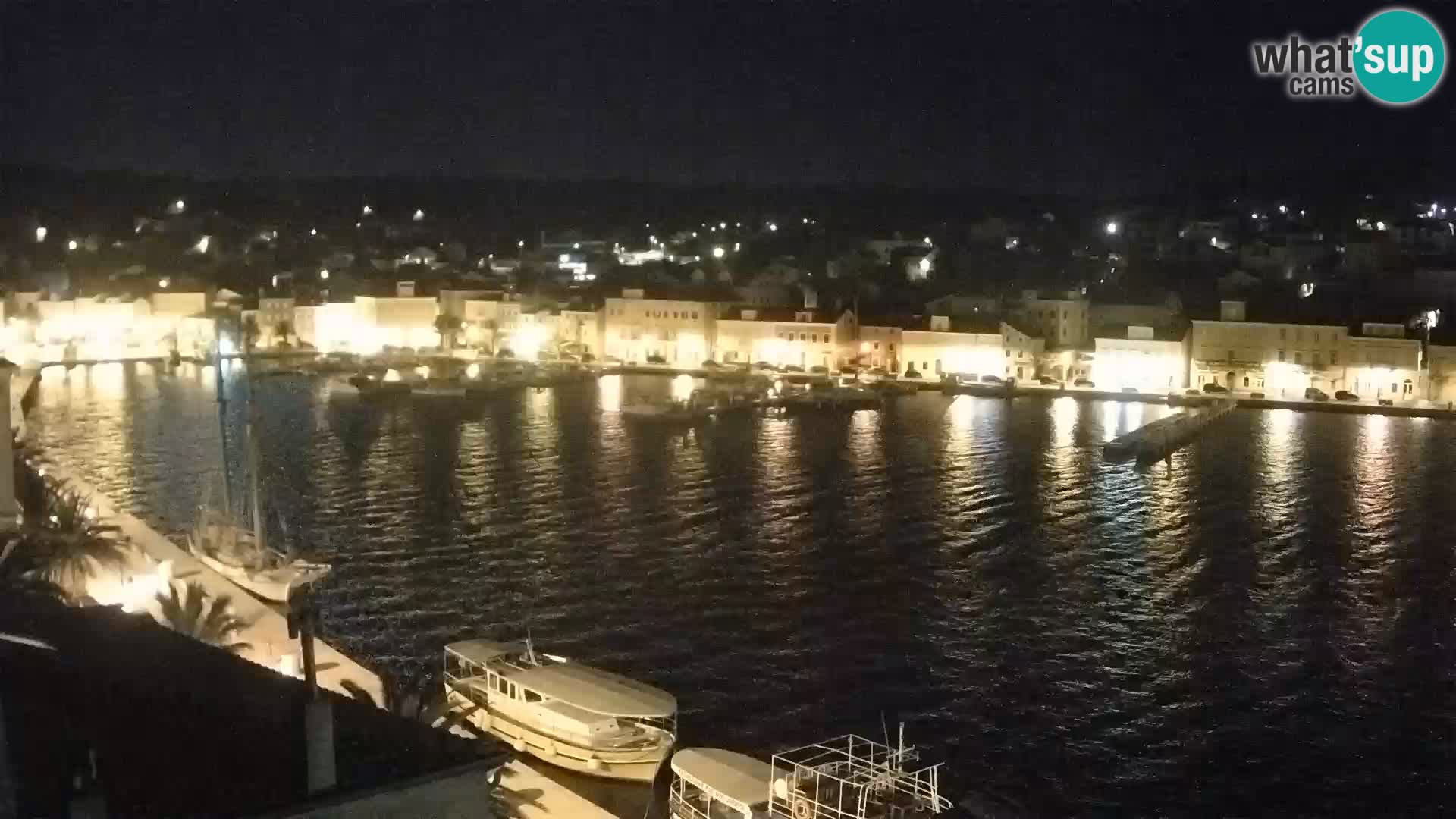 Spletna kamera Mali Lošinj Riva Lošinjskih kapitanov