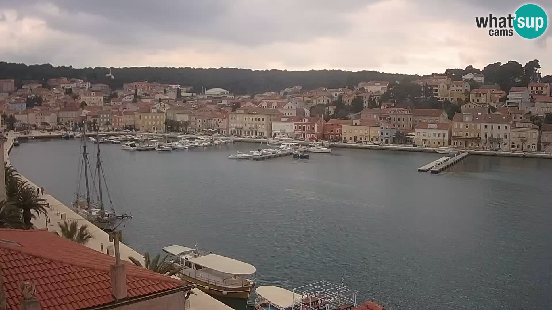 Webcam Live Mali Lošinj – Riva Lošinjskih kapetana