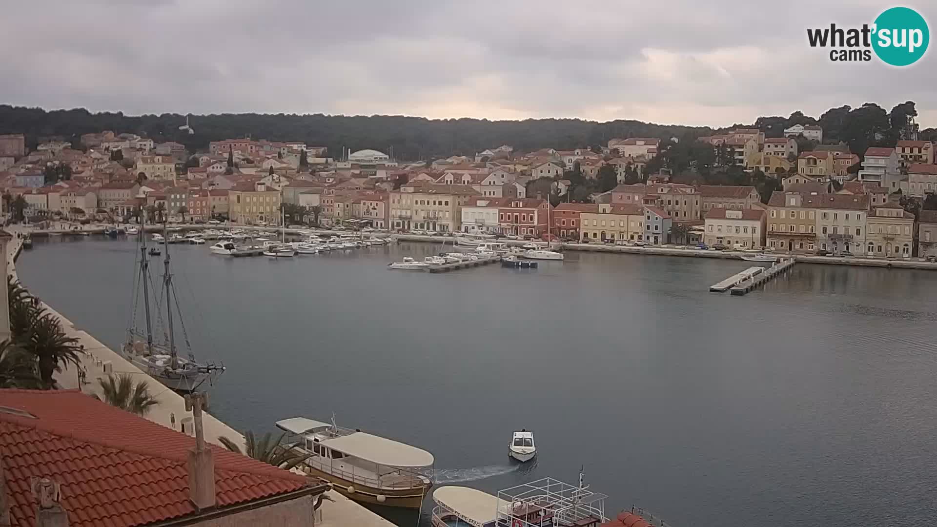 Webkamera Mali Lošinj Riva Lošinjskih kapetana