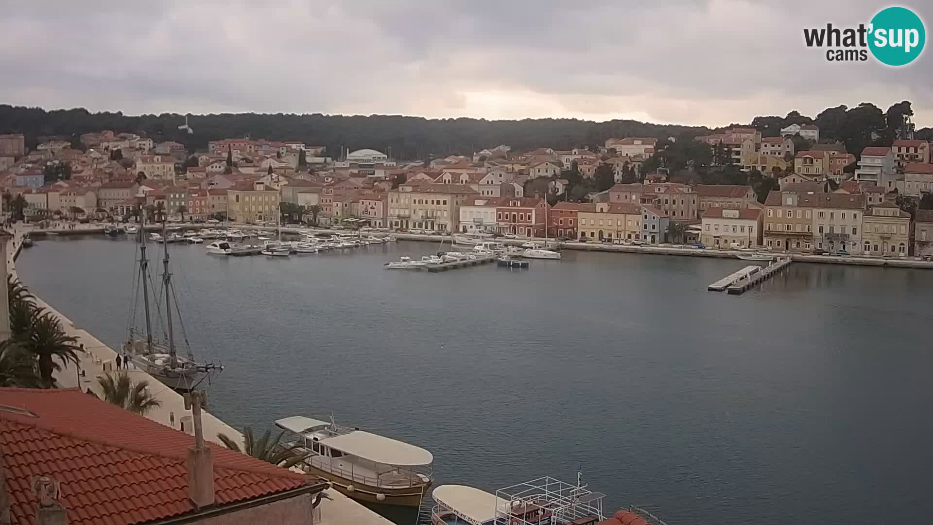 Webkamera Mali Lošinj Riva Lošinjskih kapetana