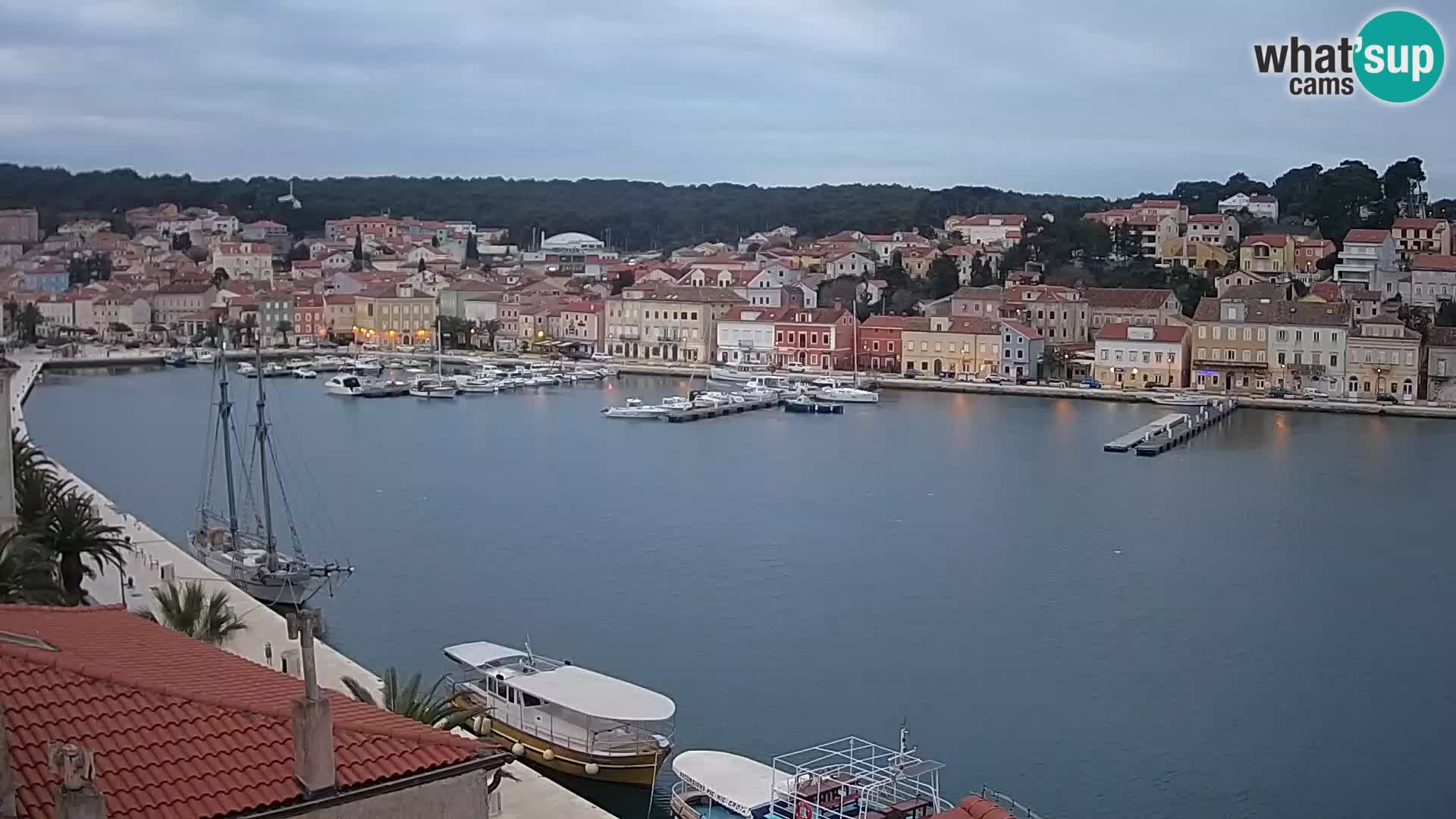 Webcam Live – Mali Lošinj – Riva Lošinjskih kapetana