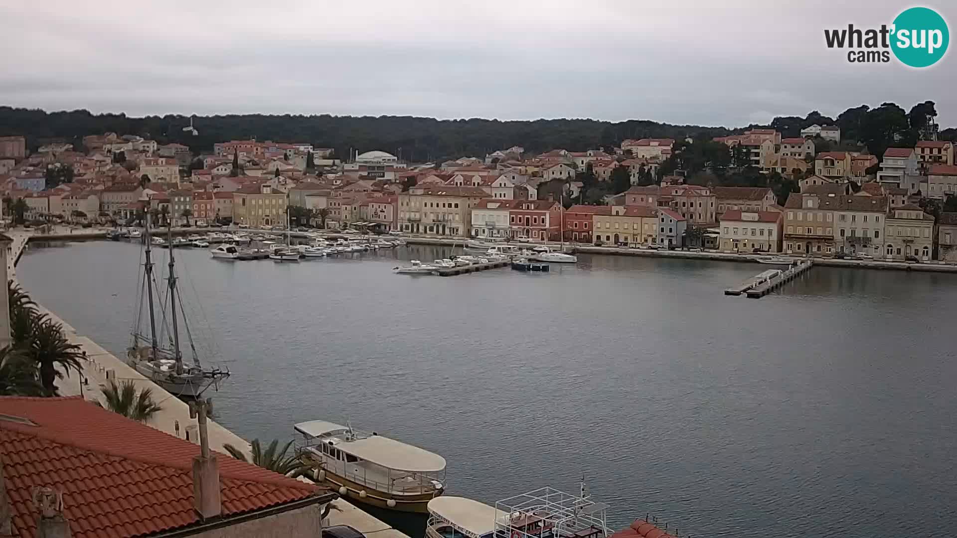 Webcam live – Lussinpiccolo – Riva dei capitani di Lussinpiccolo