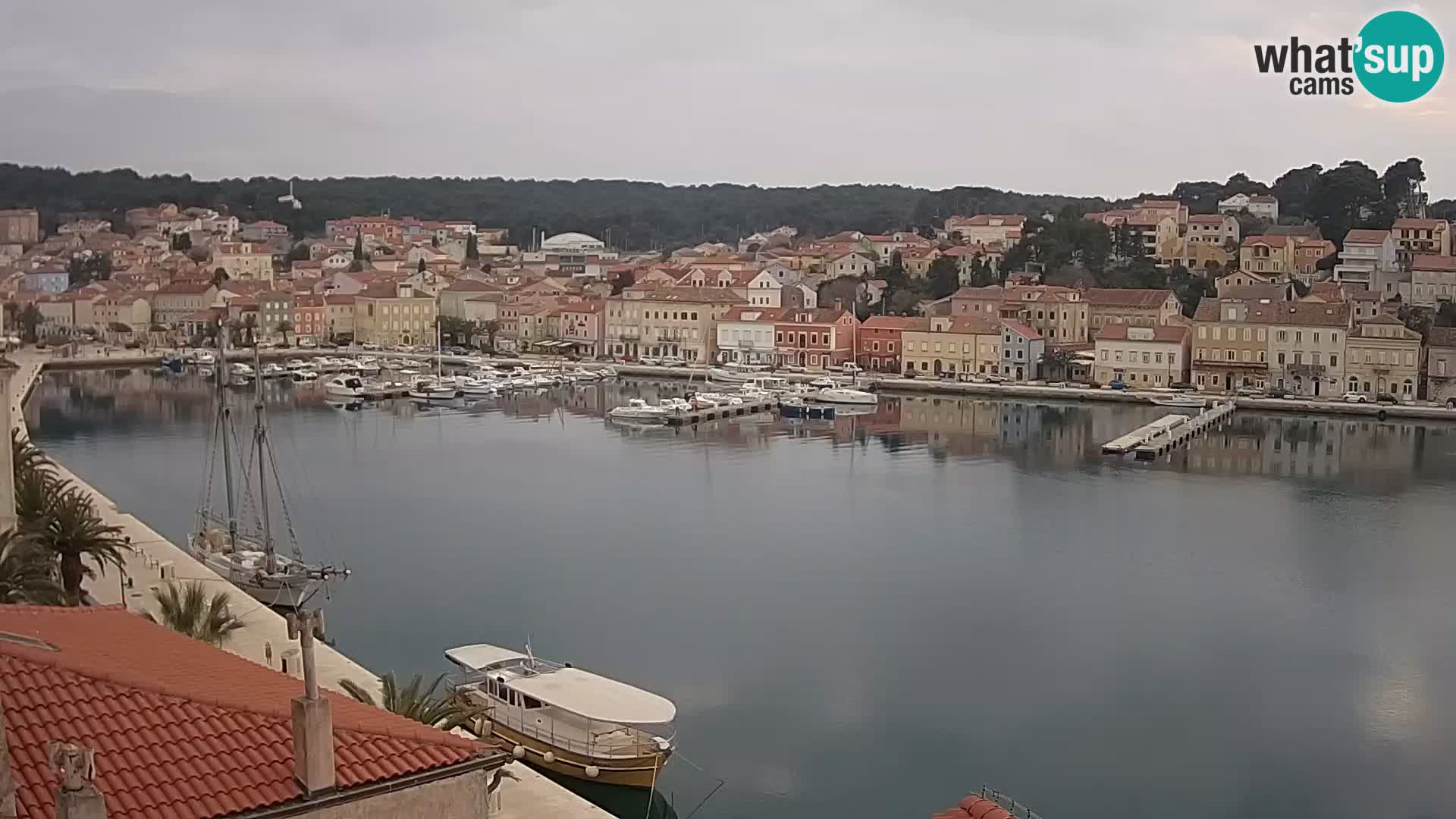 Webcam Mali Lošinj Riva Lošinjskih kapetana