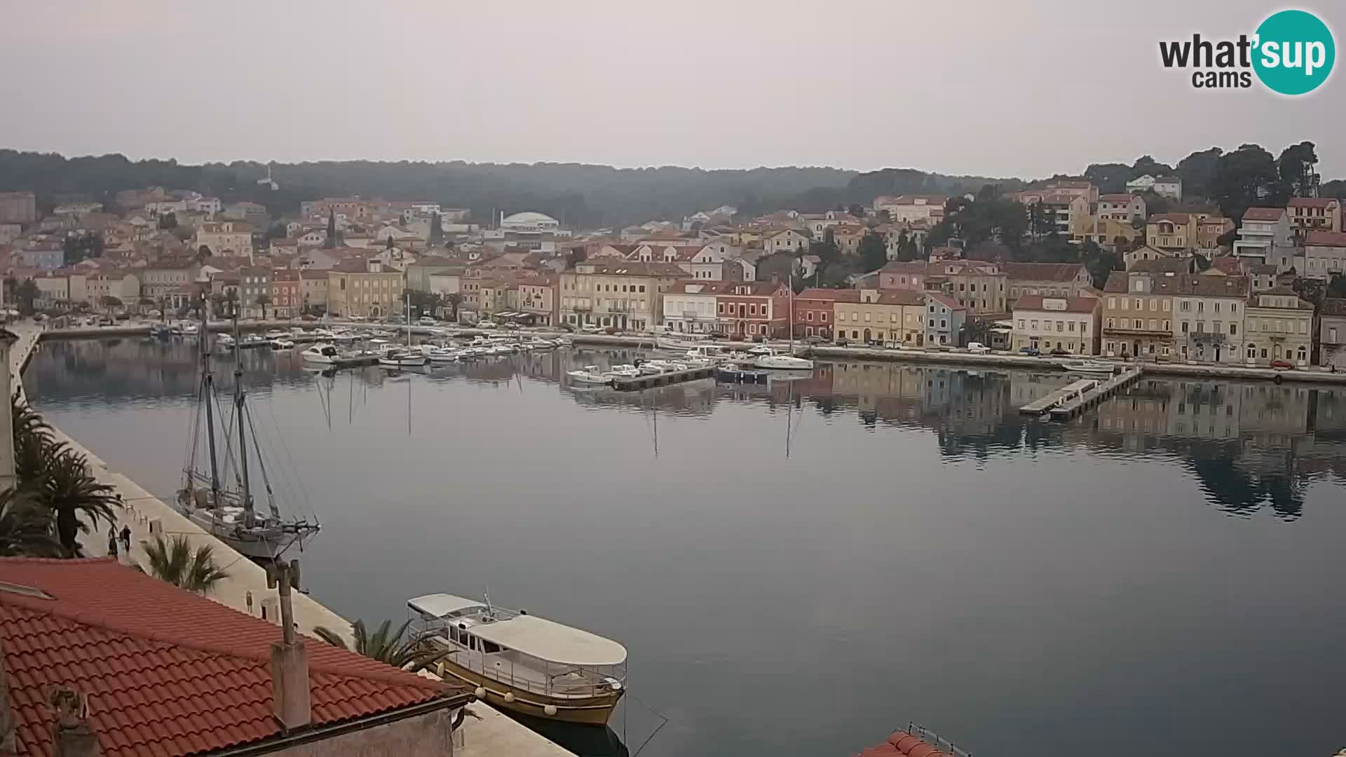 Webkamera Mali Lošinj Riva Lošinjskih kapetana