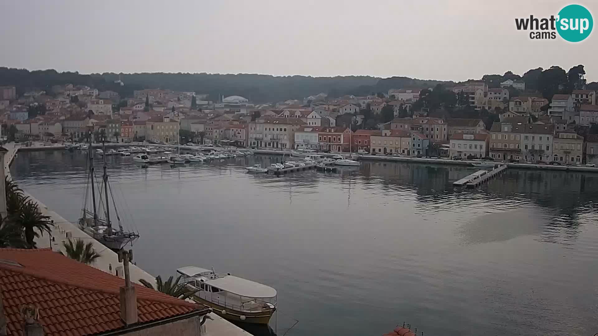 Webkamera Mali Lošinj Riva Lošinjskih kapetana