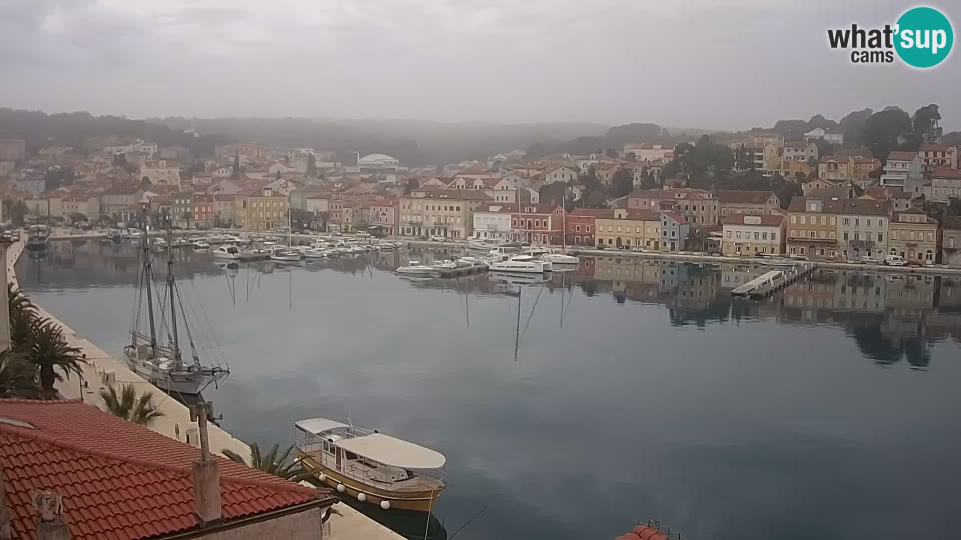 Webkamera Mali Lošinj Riva Lošinjskih kapetana