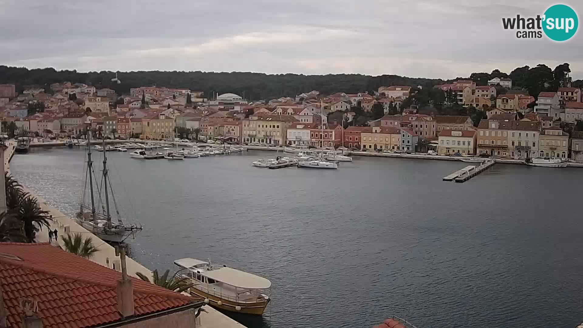 Webcam Mali Lošinj Riva Lošinjskih kapetana