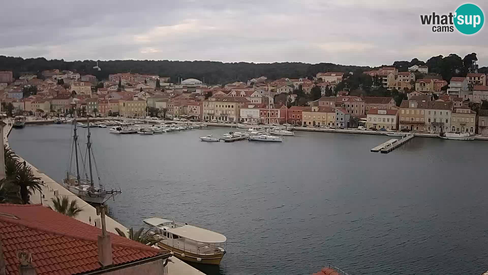 Webcam Live – Mali Lošinj – Riva Lošinjskih kapetana