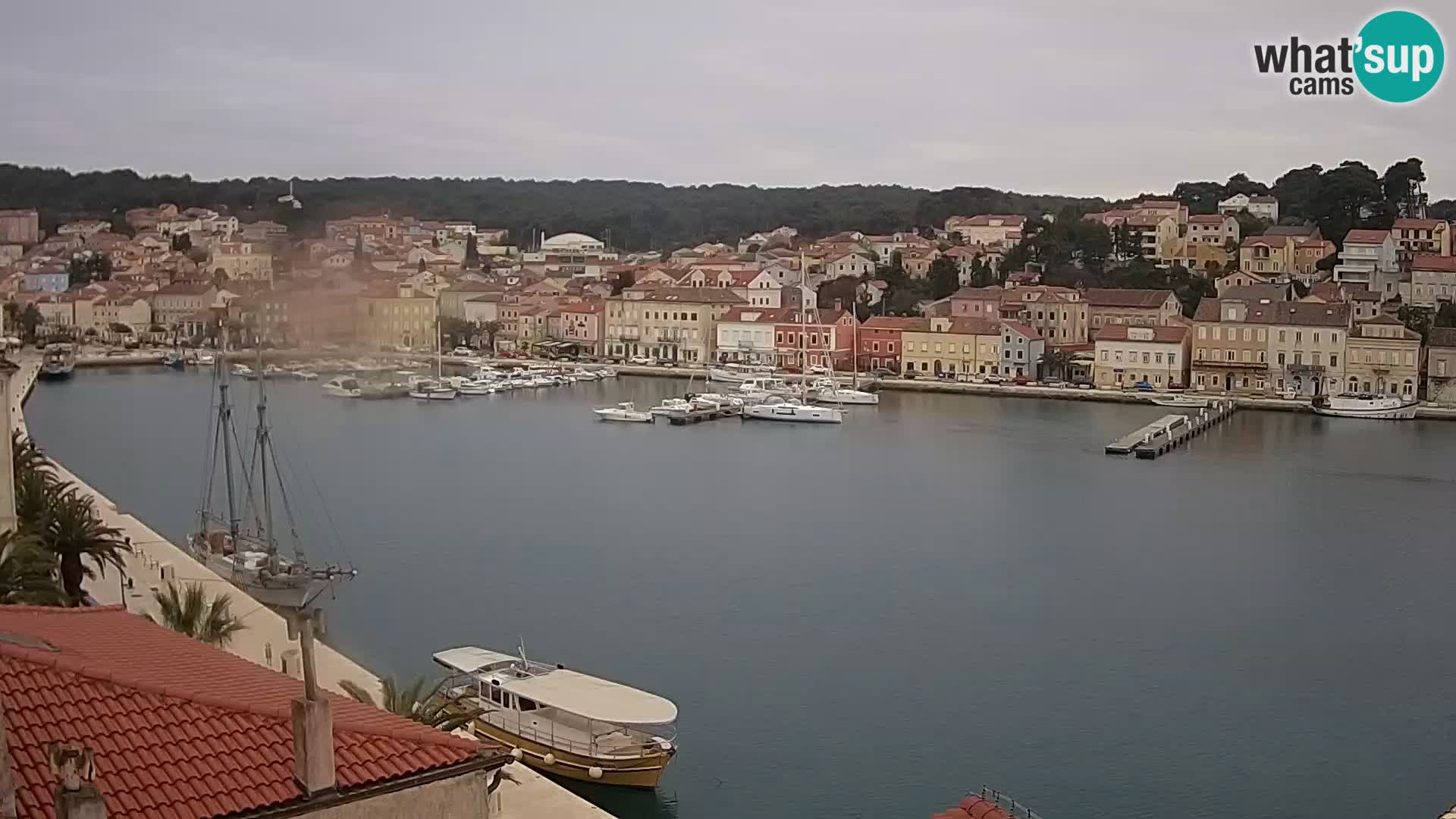 Webcam Live – Mali Lošinj – Riva Lošinjskih kapetana