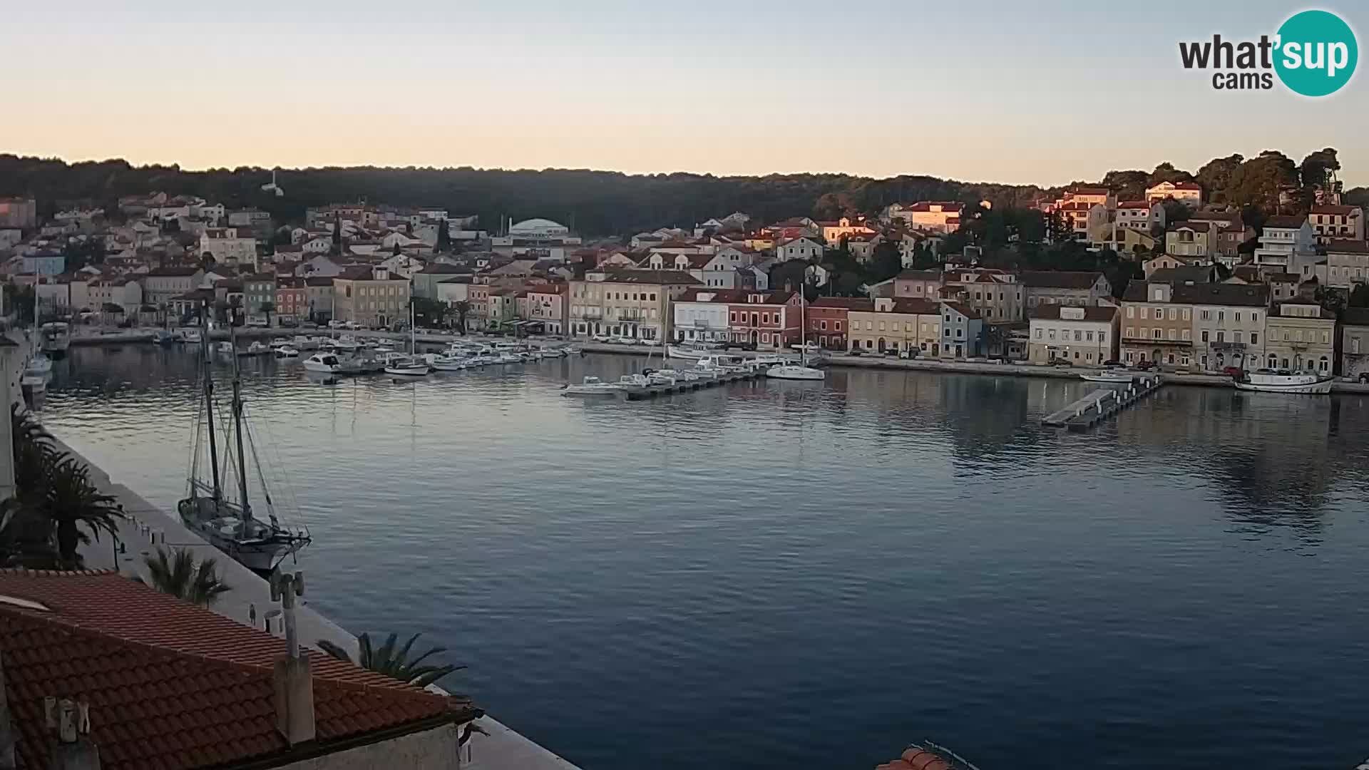 Webcam Mali Lošinj Riva Lošinjskih kapetana