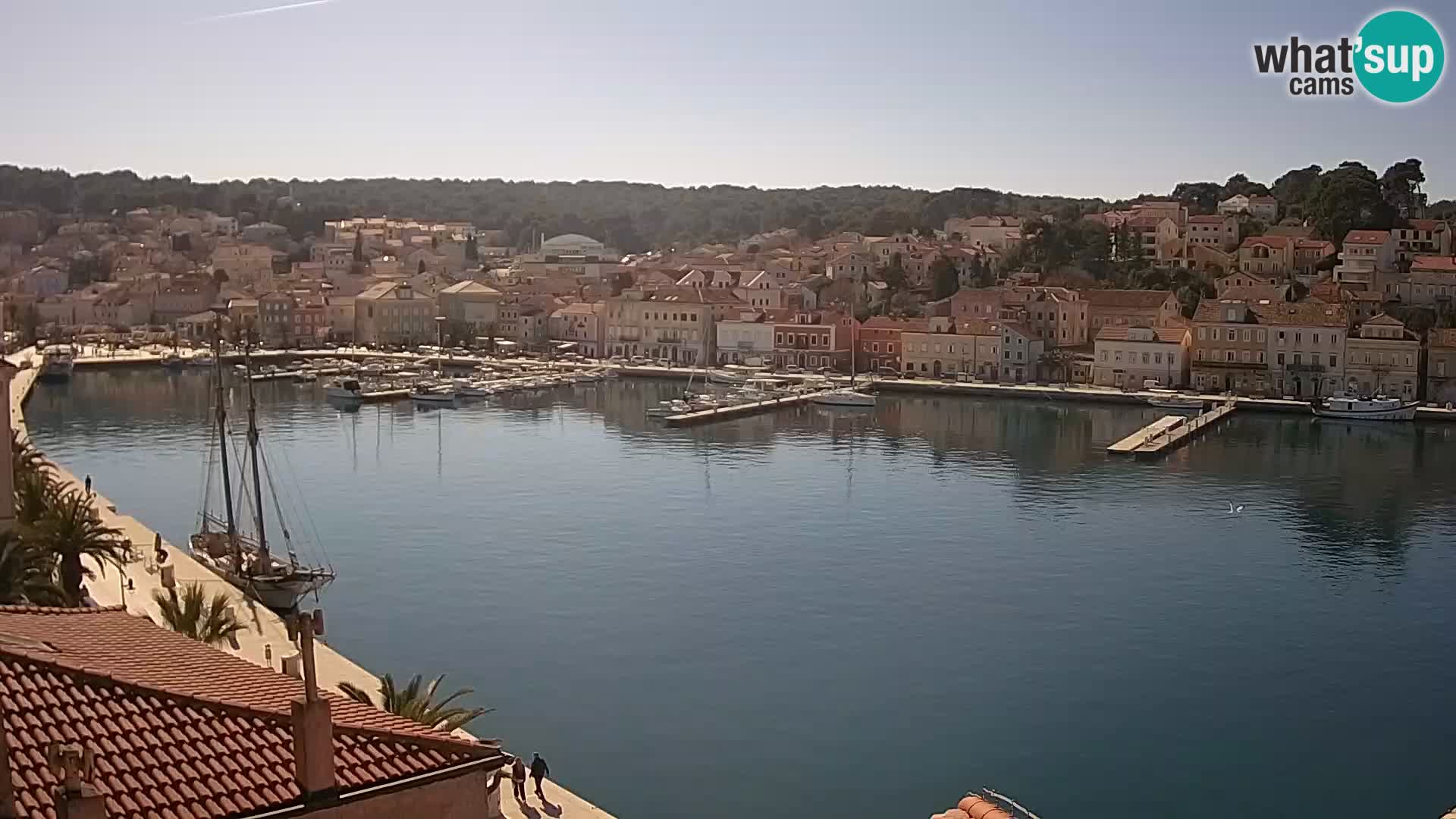 Webcam Live Mali Lošinj – Riva Lošinjskih kapetana