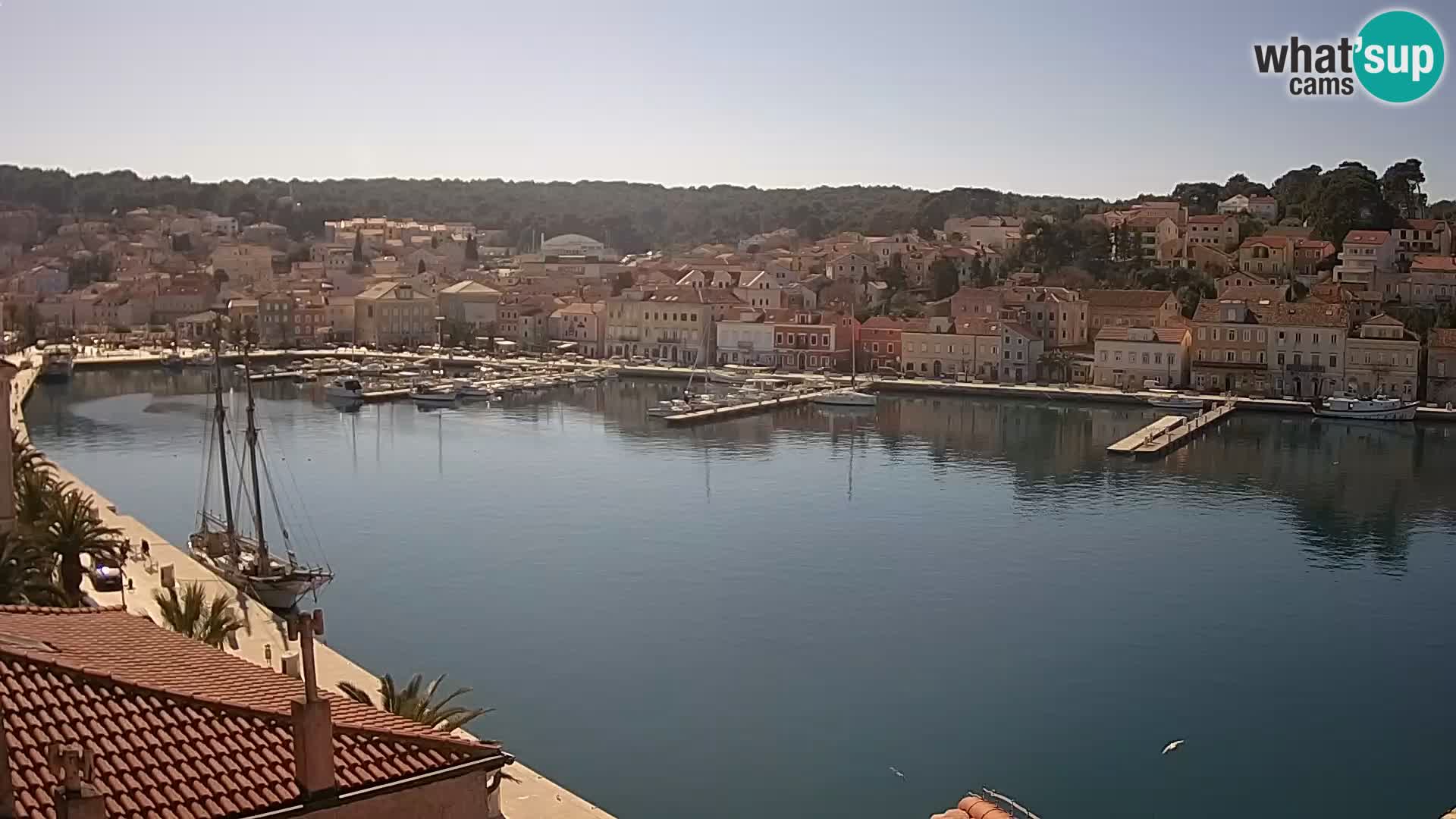 Webkamera Mali Lošinj Riva Lošinjskih kapetana