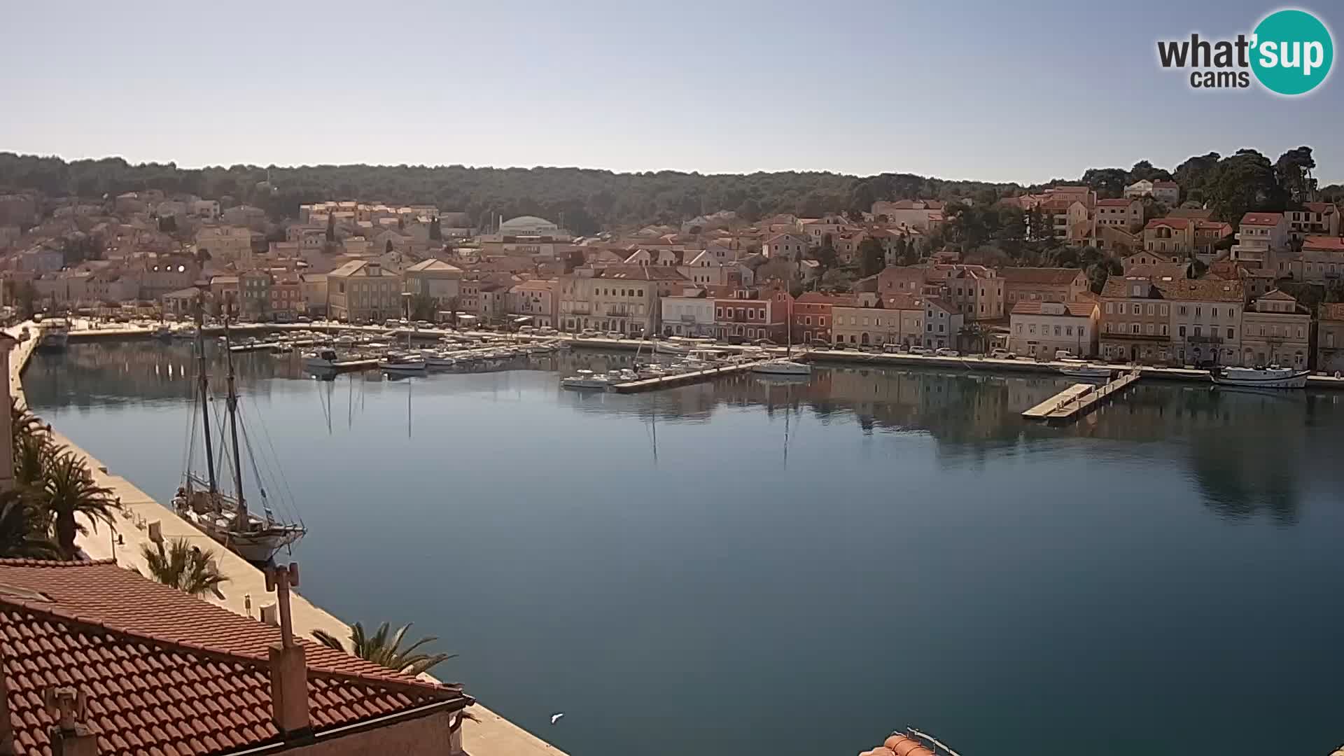 Webkamera Mali Lošinj Riva Lošinjskih kapetana