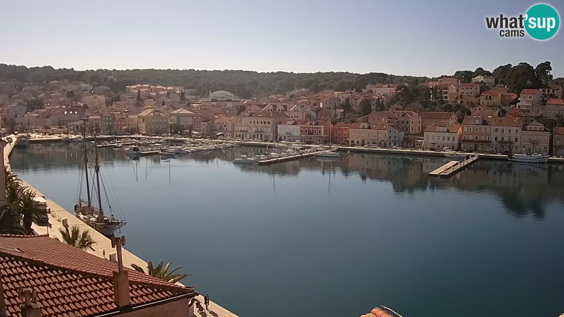 Webcam Live Mali Lošinj – Riva Lošinjskih kapetana