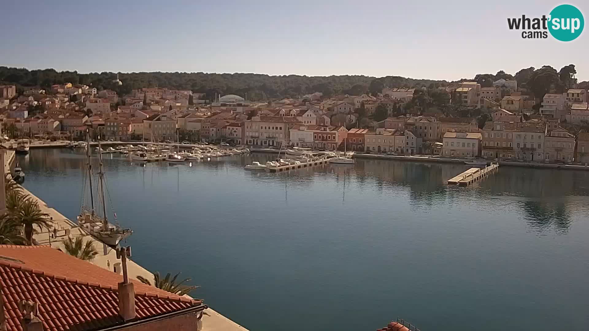 Webcam Mali Lošinj Riva Lošinjskih kapetana