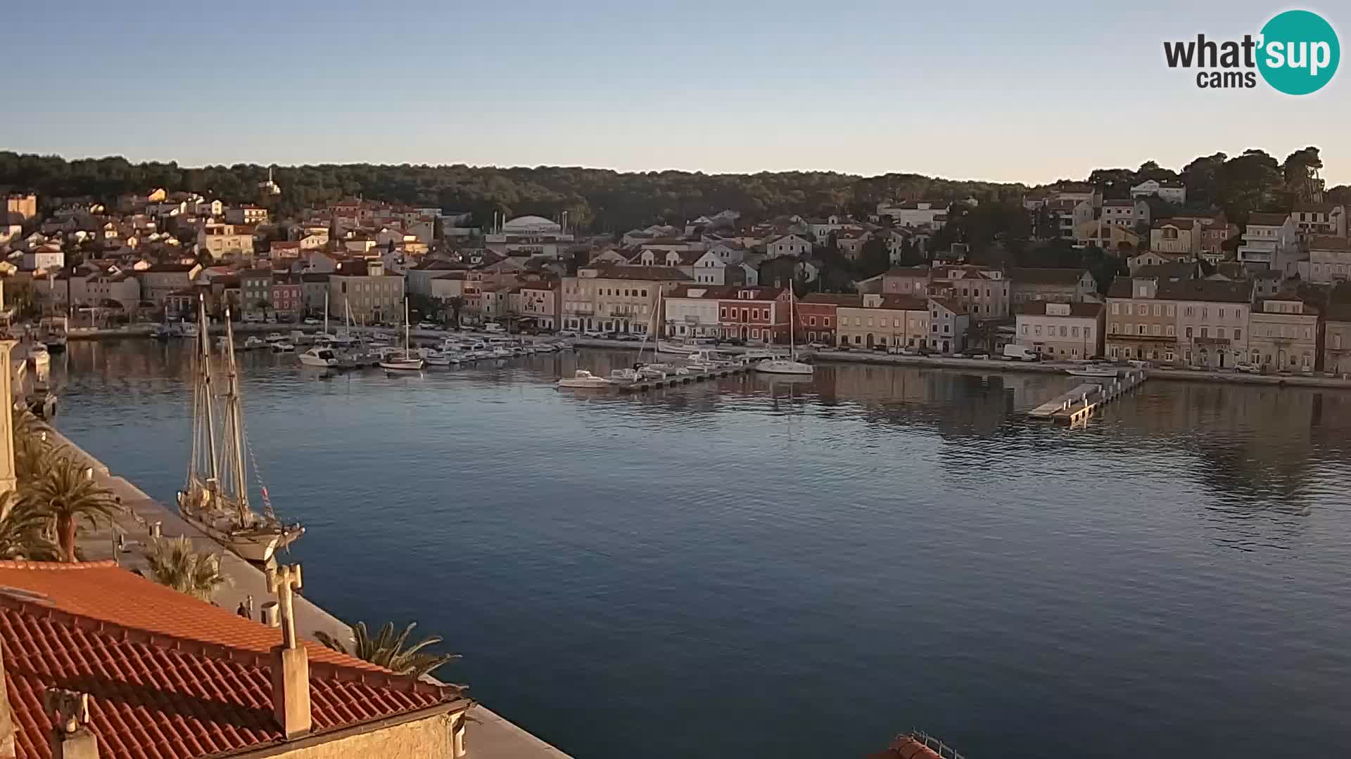 Webkamera Mali Lošinj Riva Lošinjskih kapetana