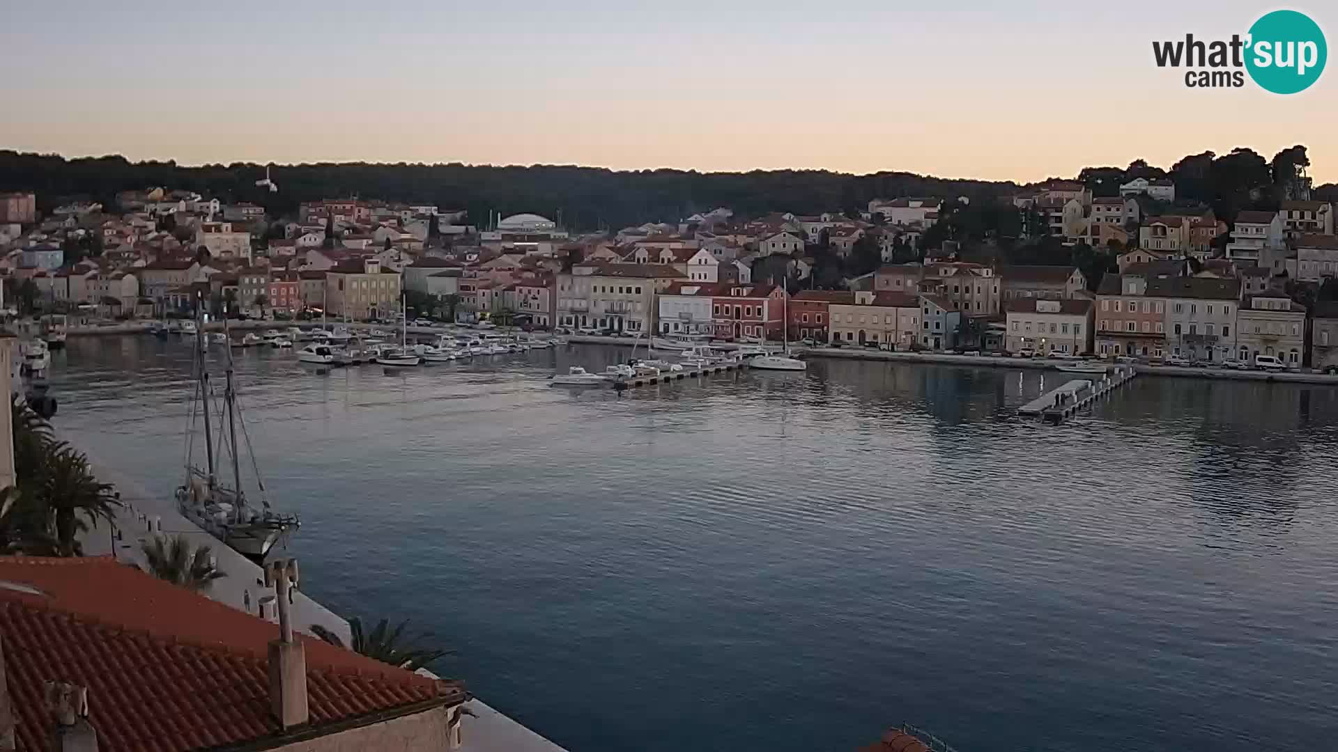 Webcam Live – Mali Lošinj – Riva Lošinjskih kapetana