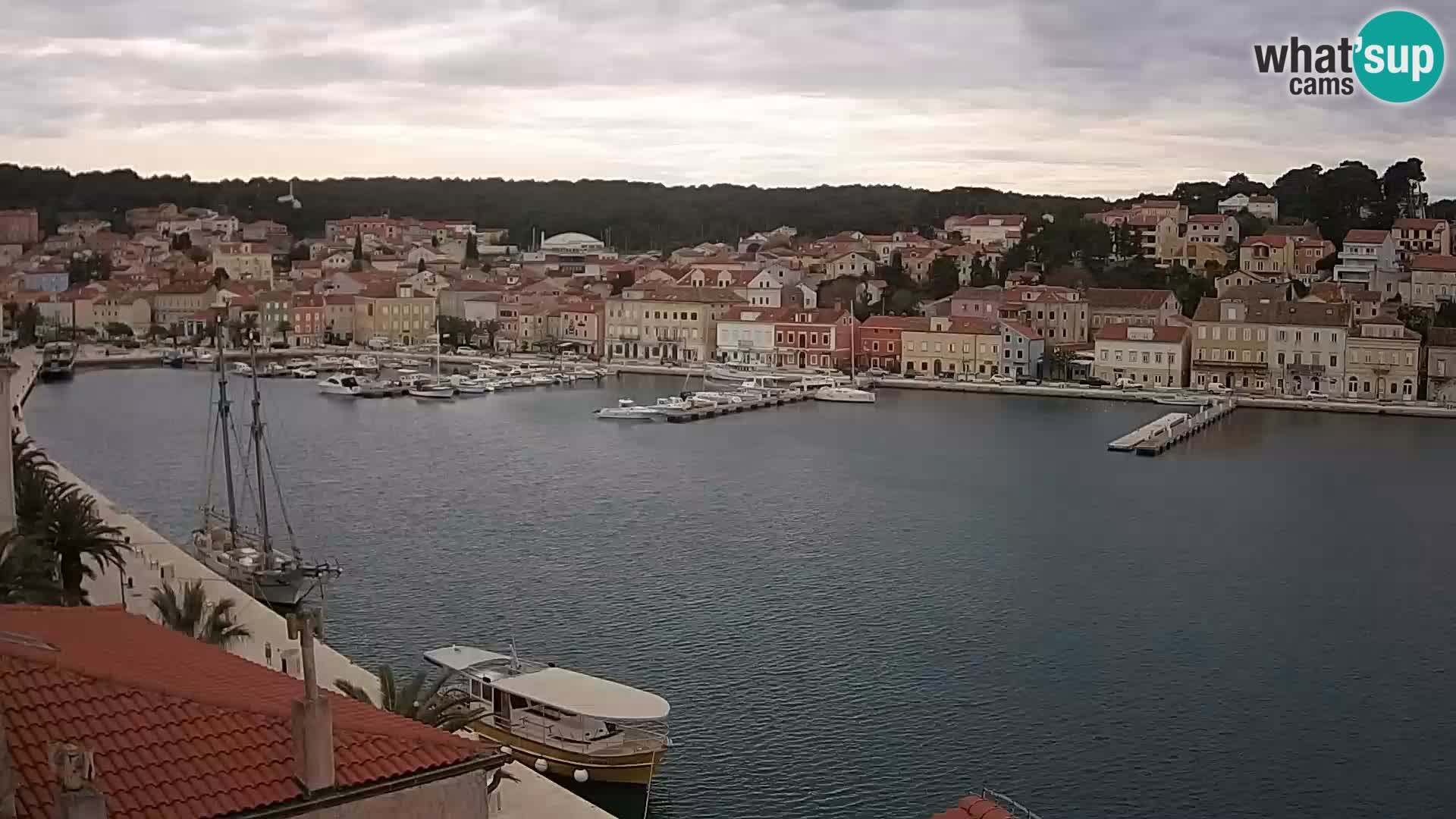 Webcam Live Mali Lošinj – Riva Lošinjskih kapetana