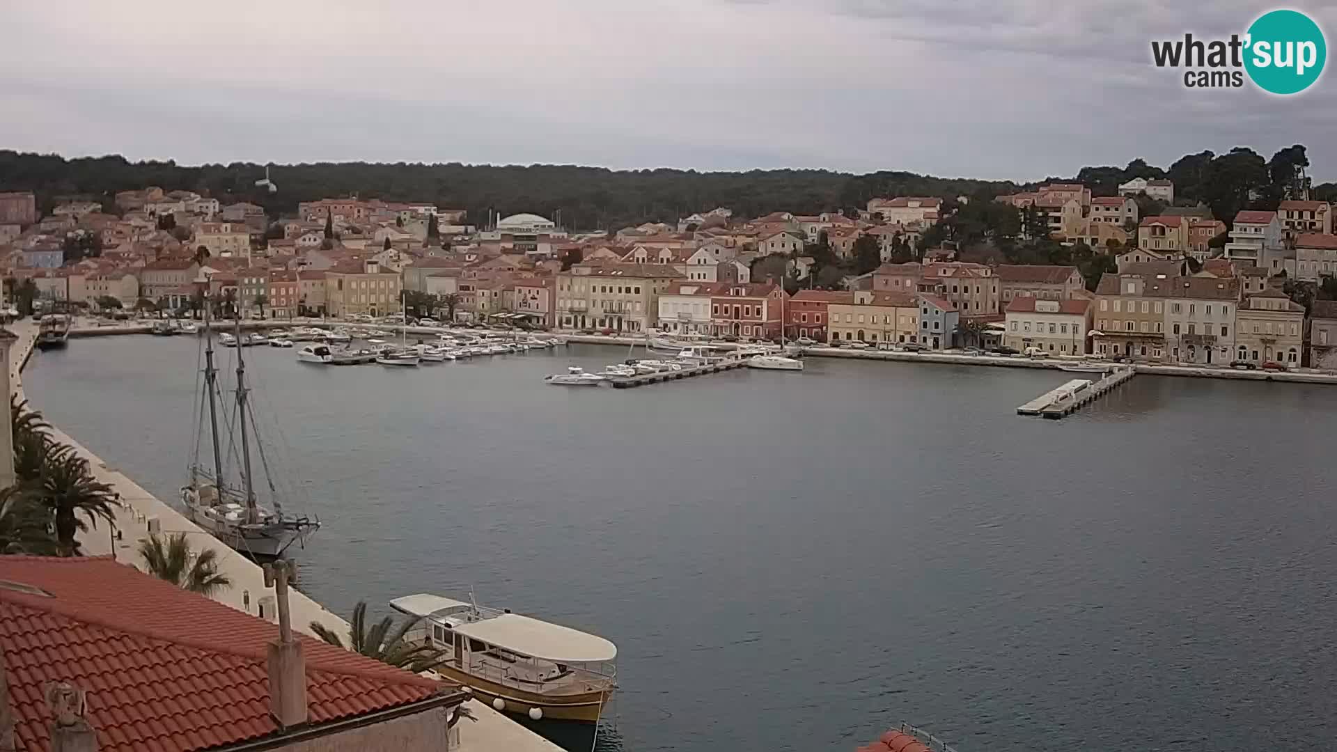 Webkamera Mali Lošinj Riva Lošinjskih kapetana