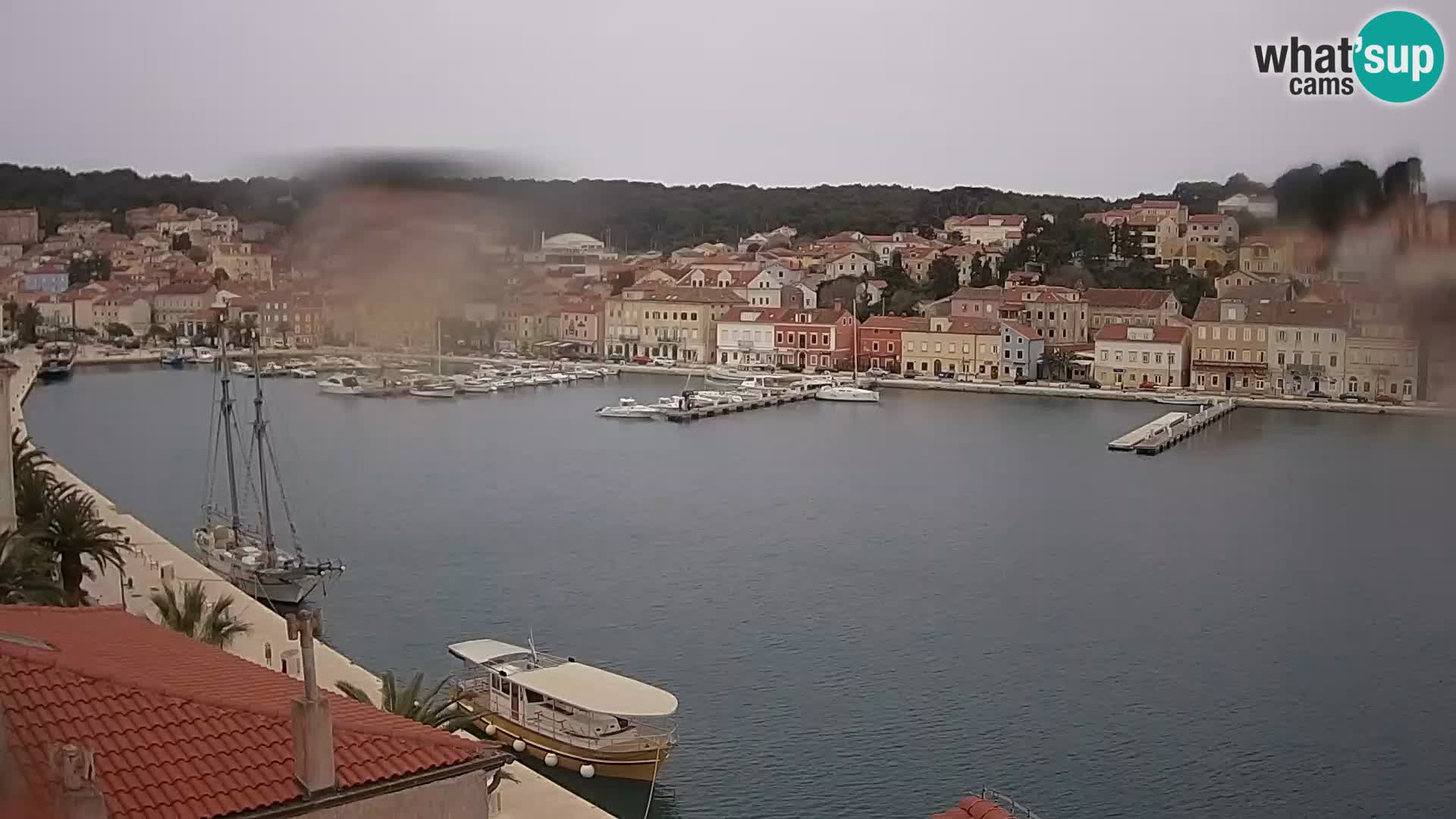 Spletna kamera Mali Lošinj Riva Lošinjskih kapitanov