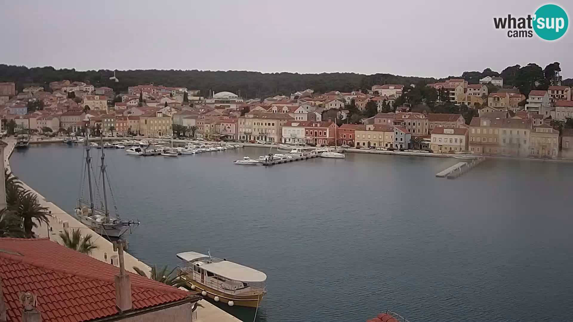 Webkamera Mali Lošinj Riva Lošinjskih kapetana