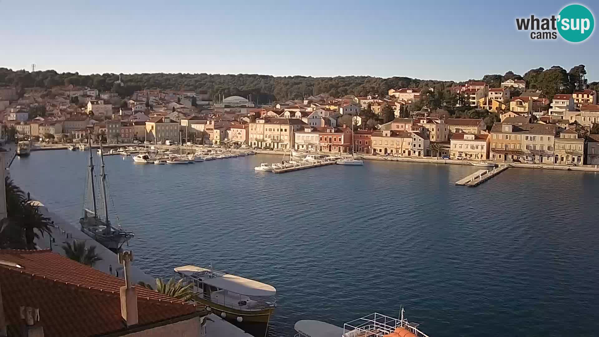 Webcam Mali Lošinj – Riva Lošinjskih kapetana