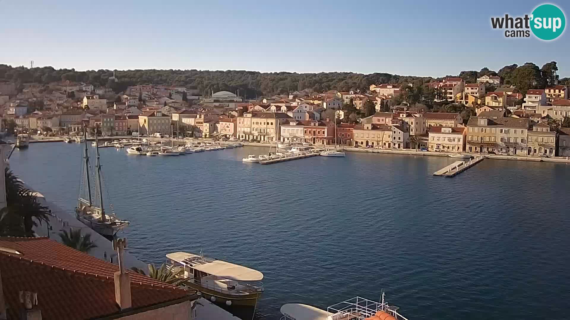 Webcam Live – Mali Lošinj – Riva Lošinjskih kapetana