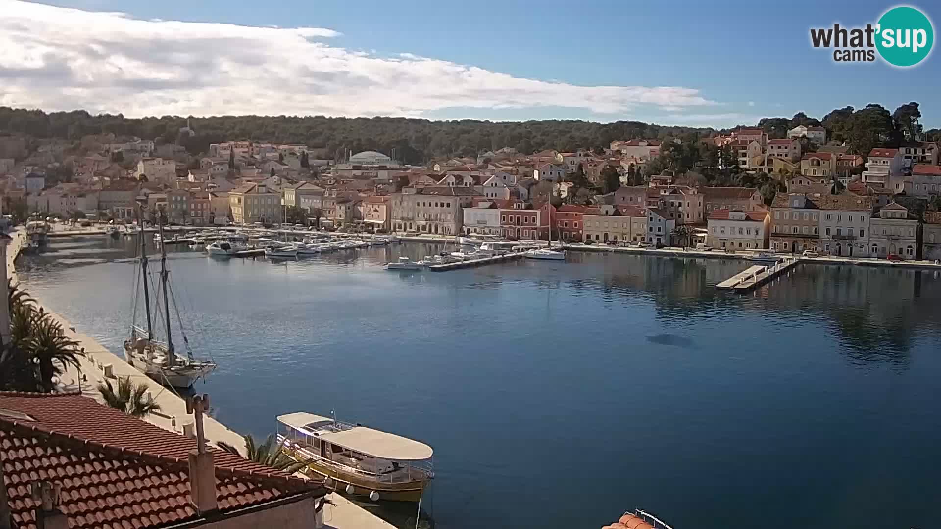 Spletna kamera – Mali Lošinj – Riva Lošinjskih kapitanov