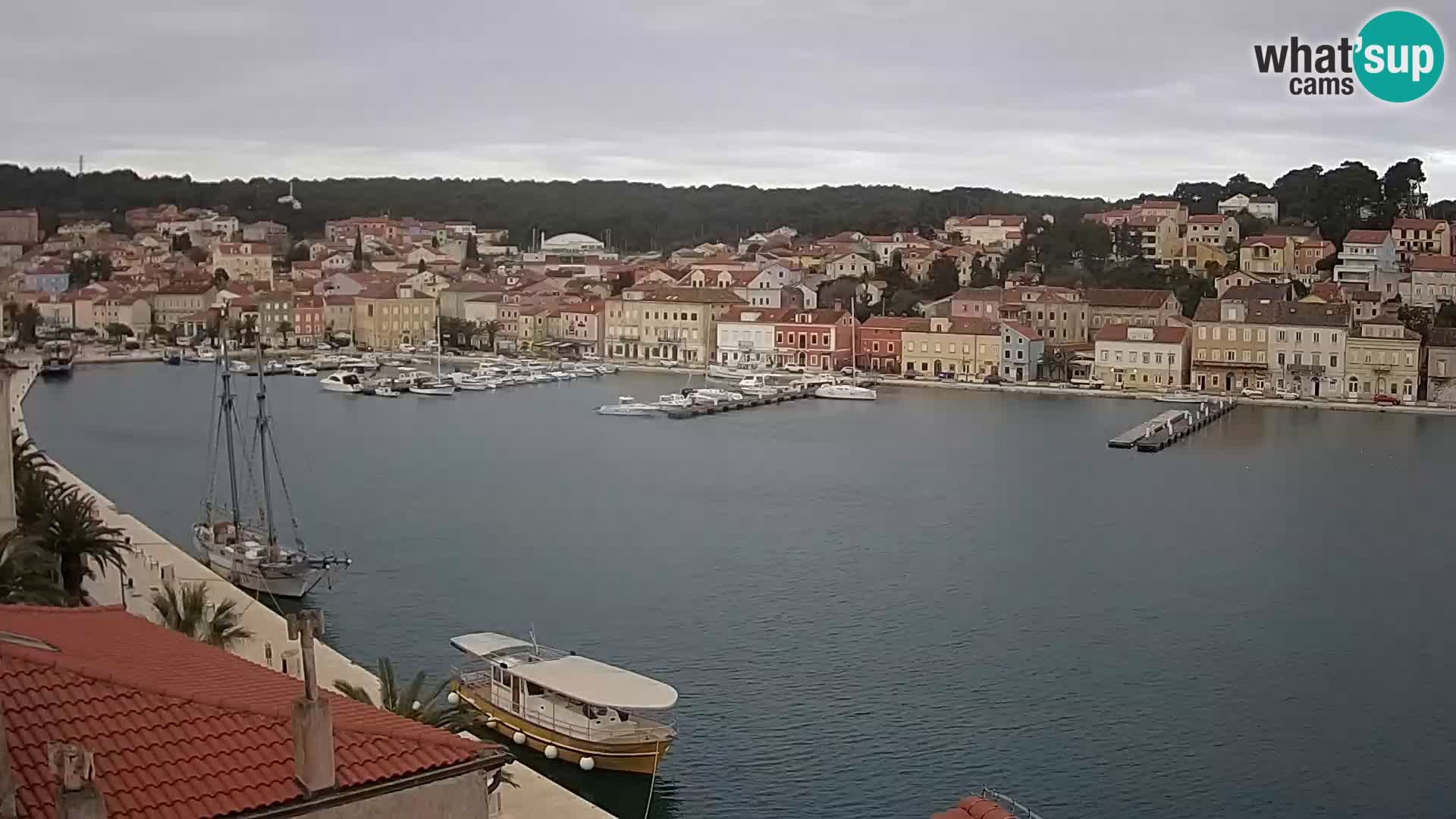 Webcam Live – Mali Lošinj – Riva Lošinjskih kapetana