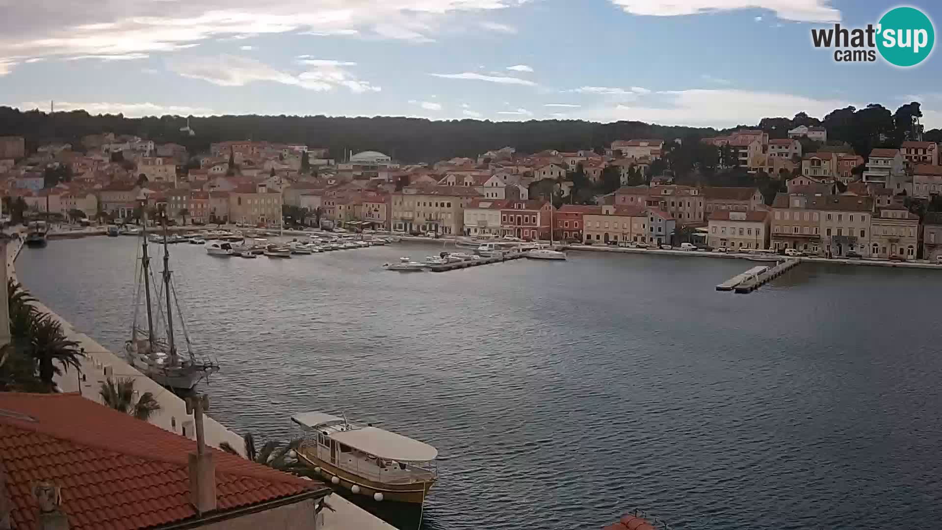 Webcam live – Lussinpiccolo – Riva dei capitani di Lussinpiccolo