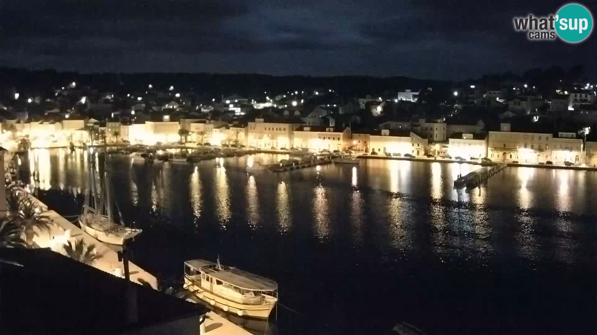 Spletna kamera Mali Lošinj Riva Lošinjskih kapitanov