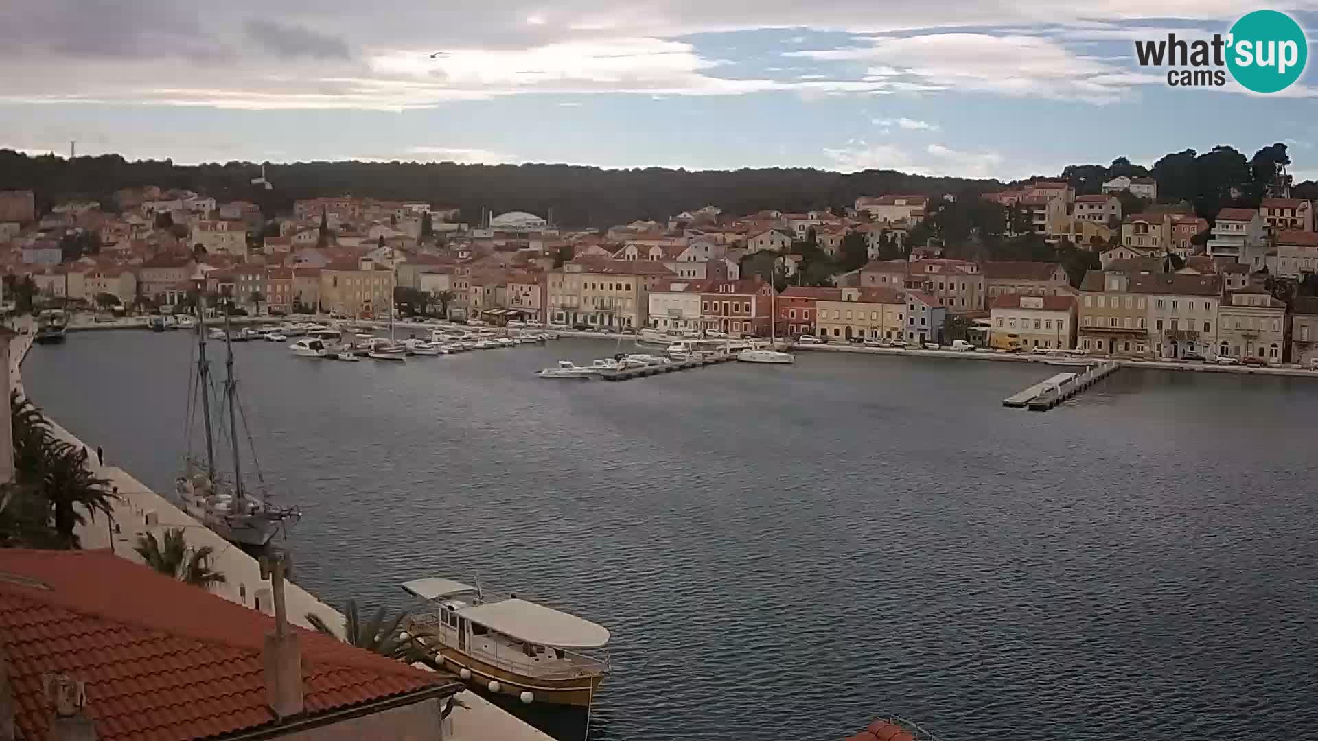 Webcam Mali Lošinj Riva Lošinjskih kapetana