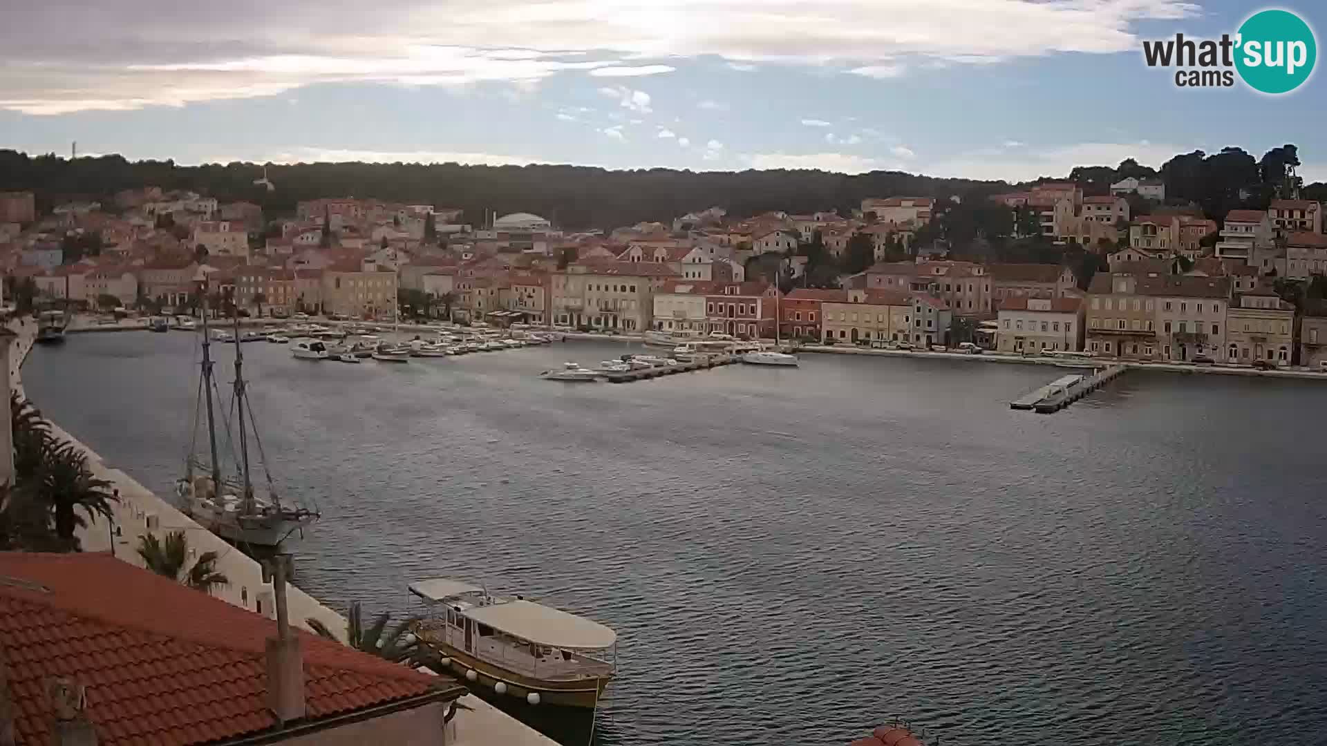 Webcam Live – Mali Lošinj – Riva Lošinjskih kapetana