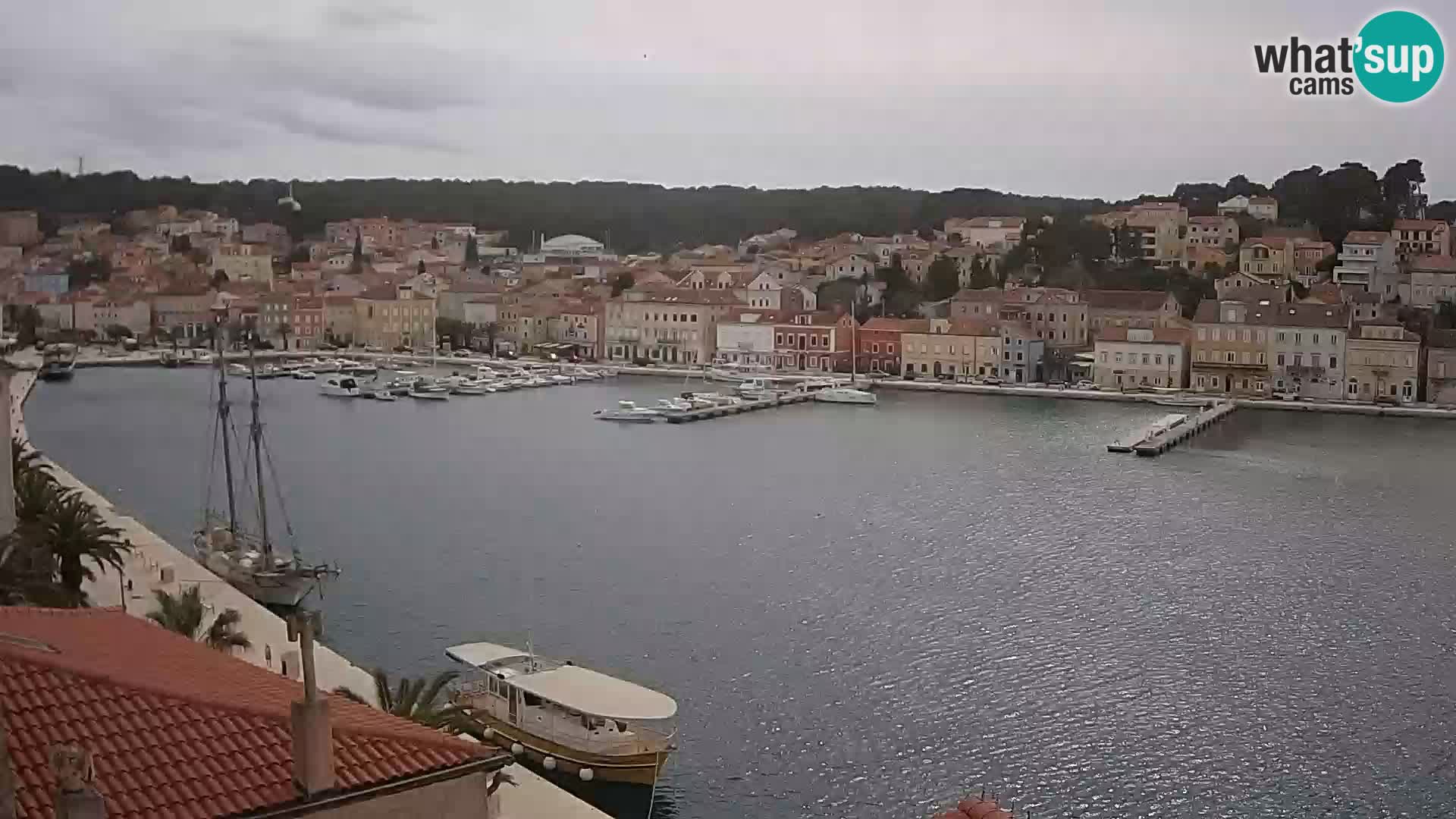 Webkamera Mali Lošinj Riva Lošinjskih kapetana