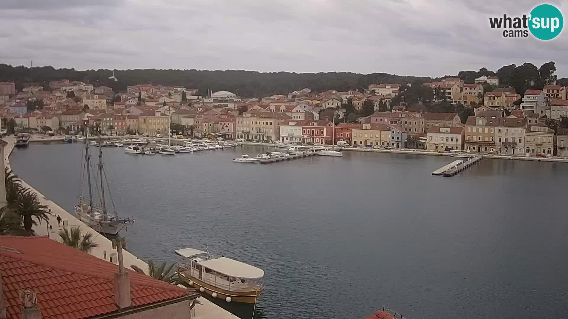 Webcam Live Mali Lošinj – Riva Lošinjskih kapetana