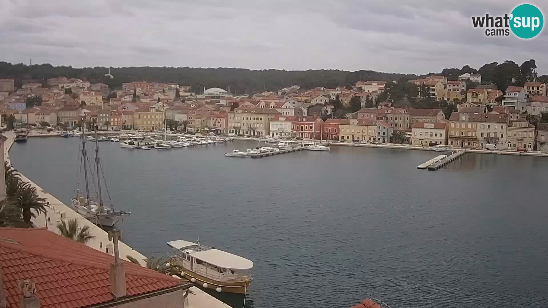 Webcam Live Mali Lošinj – Riva Lošinjskih kapetana