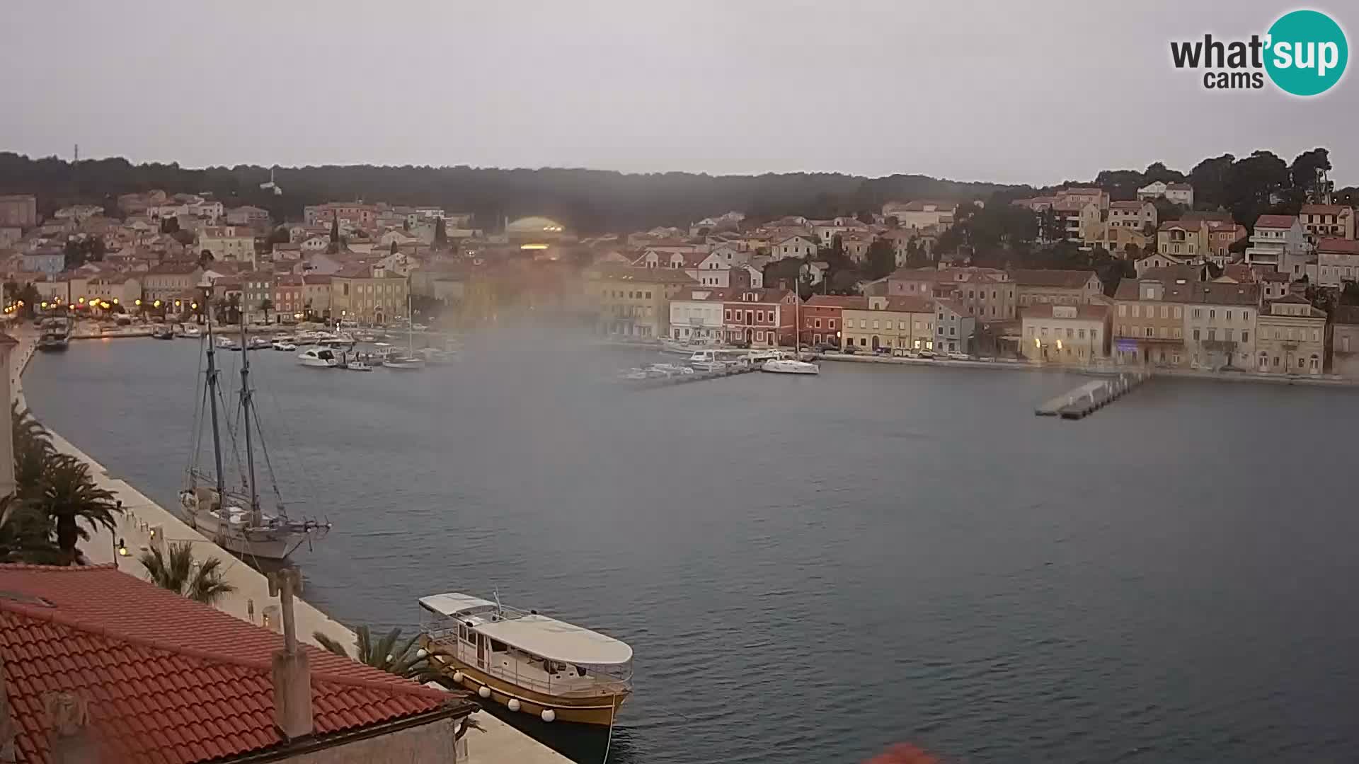 Webcam Mali Lošinj Riva Lošinjskih kapetana